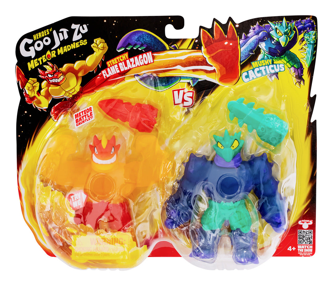 ** Heroes of Goo Jit Zu Meteor Madness Versus Pk
