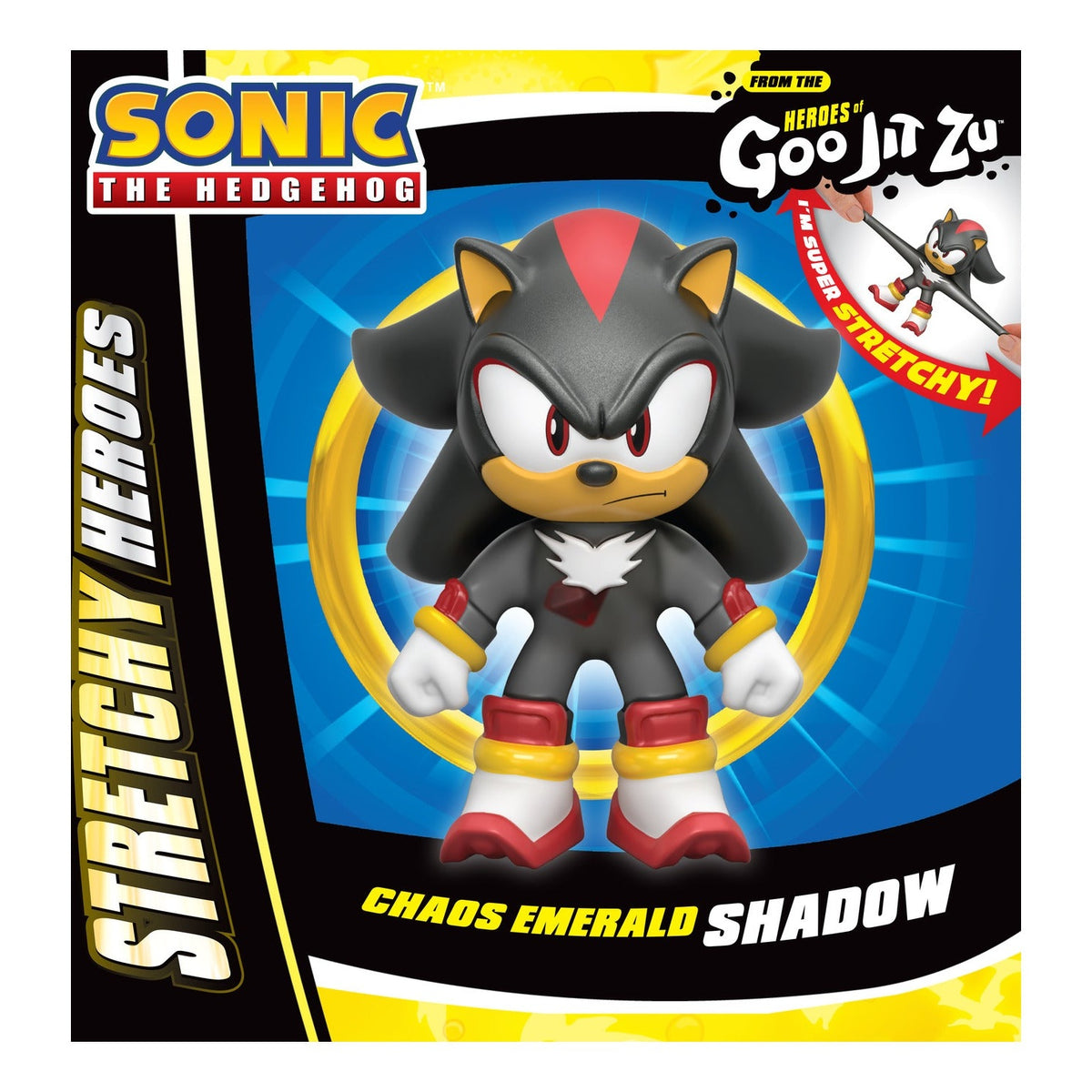 Heroes of Goo Jit Zu Sonic the Hedgehog Chaos Emerald Shadow Stretchy Hero Pack