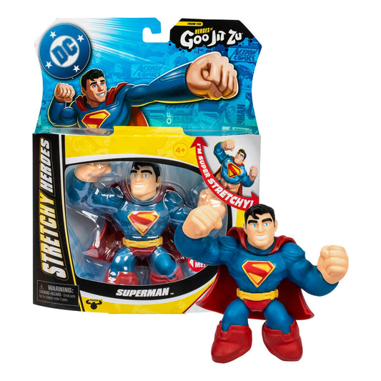 Heroes of Goo Jit Zu DC Stretchy Hero Pack – Superman or Mr. Terrific