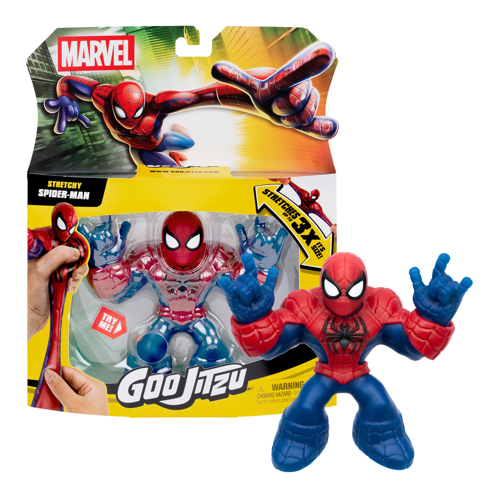 Heroes of Goo Jit Zu Marvel Avengers Spider-Man Hero Pack