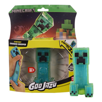 Heroes of Goo Jit Zu Minecraft Charged Creeper Stretchy Figure
