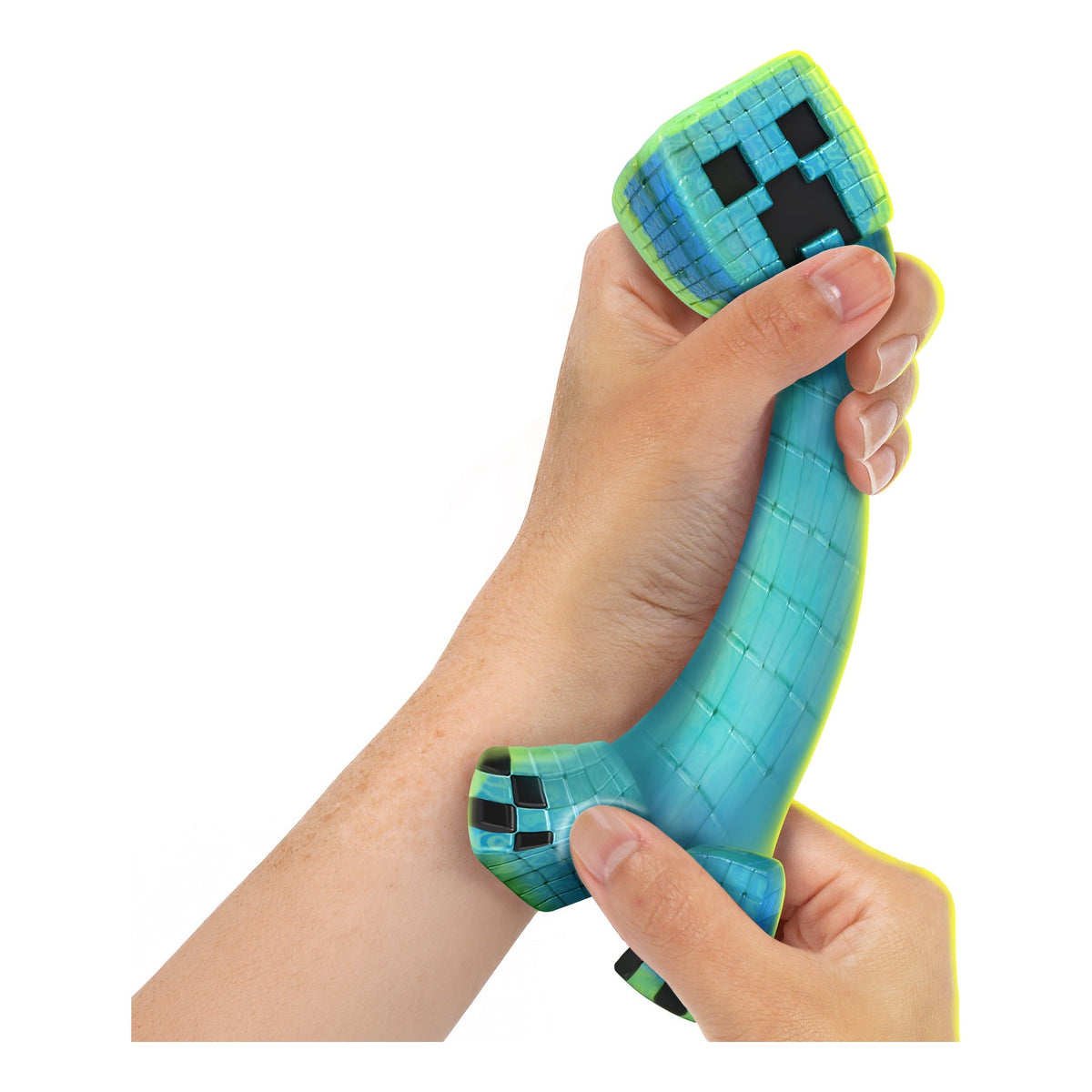 Heroes of Goo Jit Zu Minecraft Charged Creeper Stretchy Figure