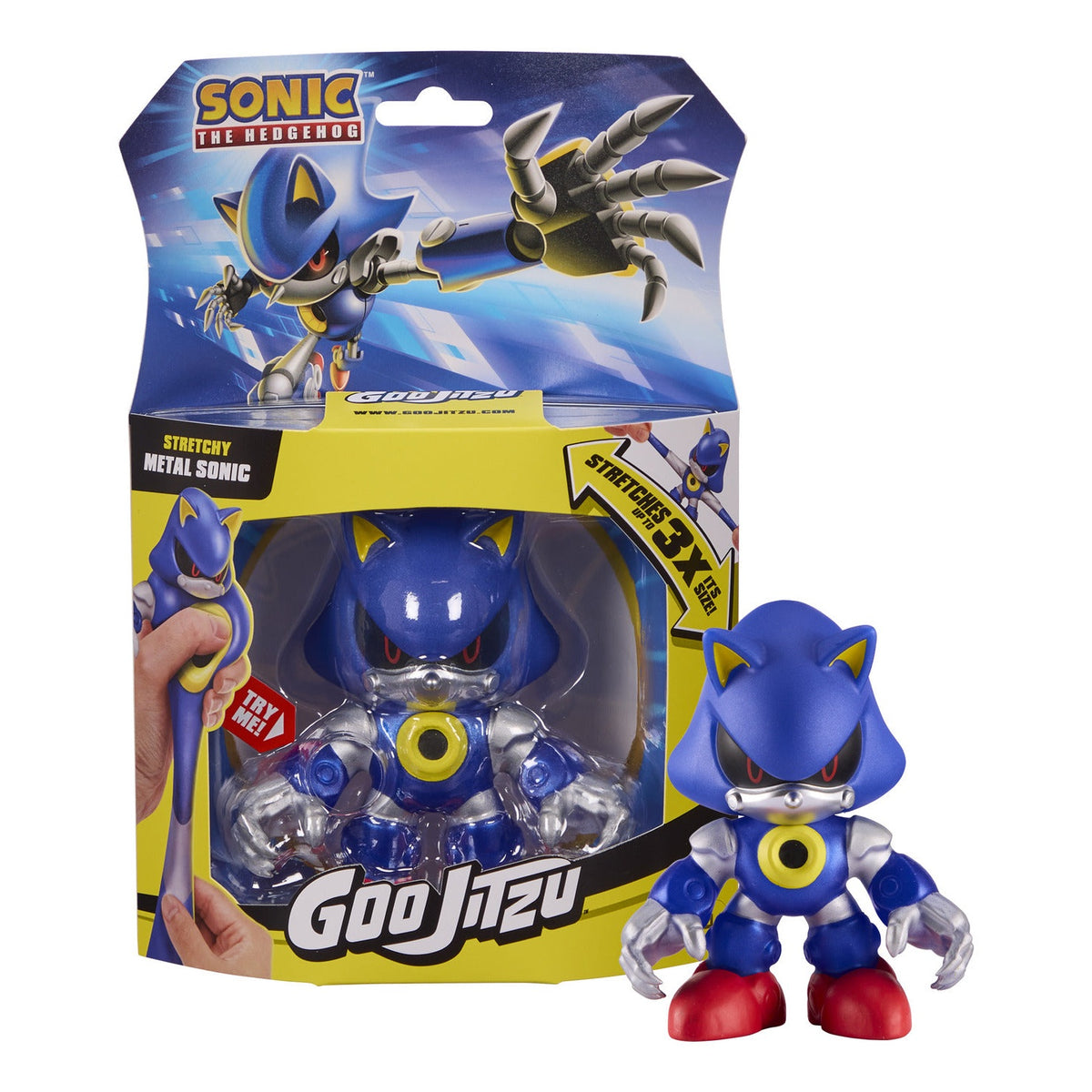 Heroes of Goo Jit Zu Sonic the Hedgehog Metal Sonic Stretch Figure