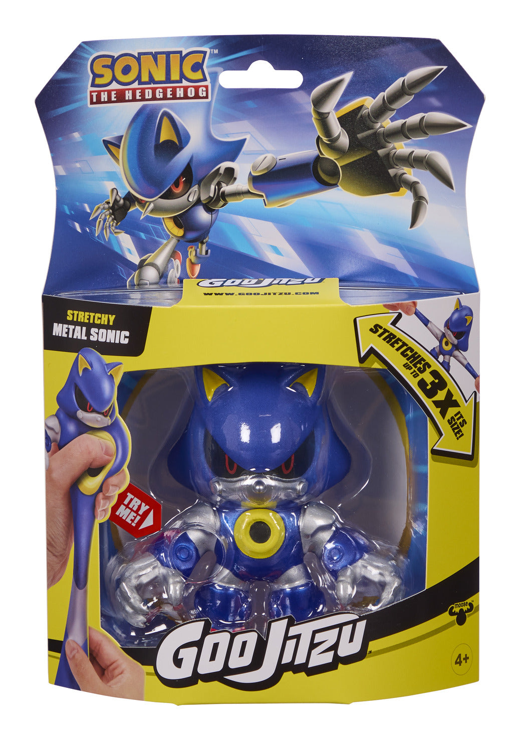 Heroes of Goo Jit Zu Sonic the Hedgehog Metal Sonic Stretch Figure