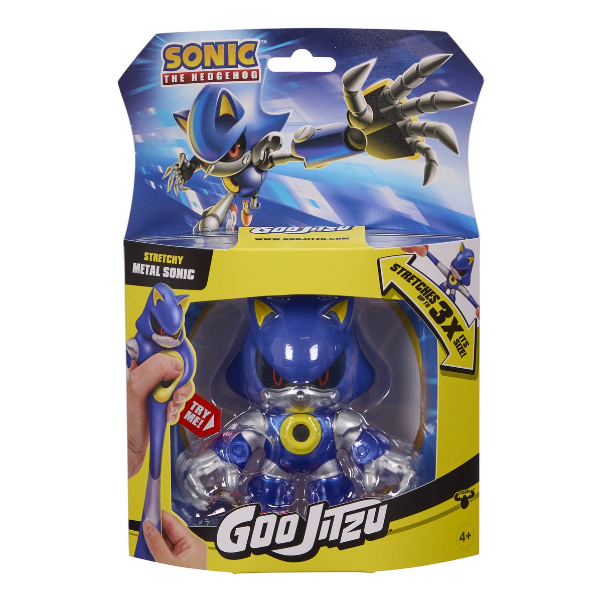 Heroes of Goo Jit Zu Sonic the Hedgehog Metal Sonic Stretch Figure