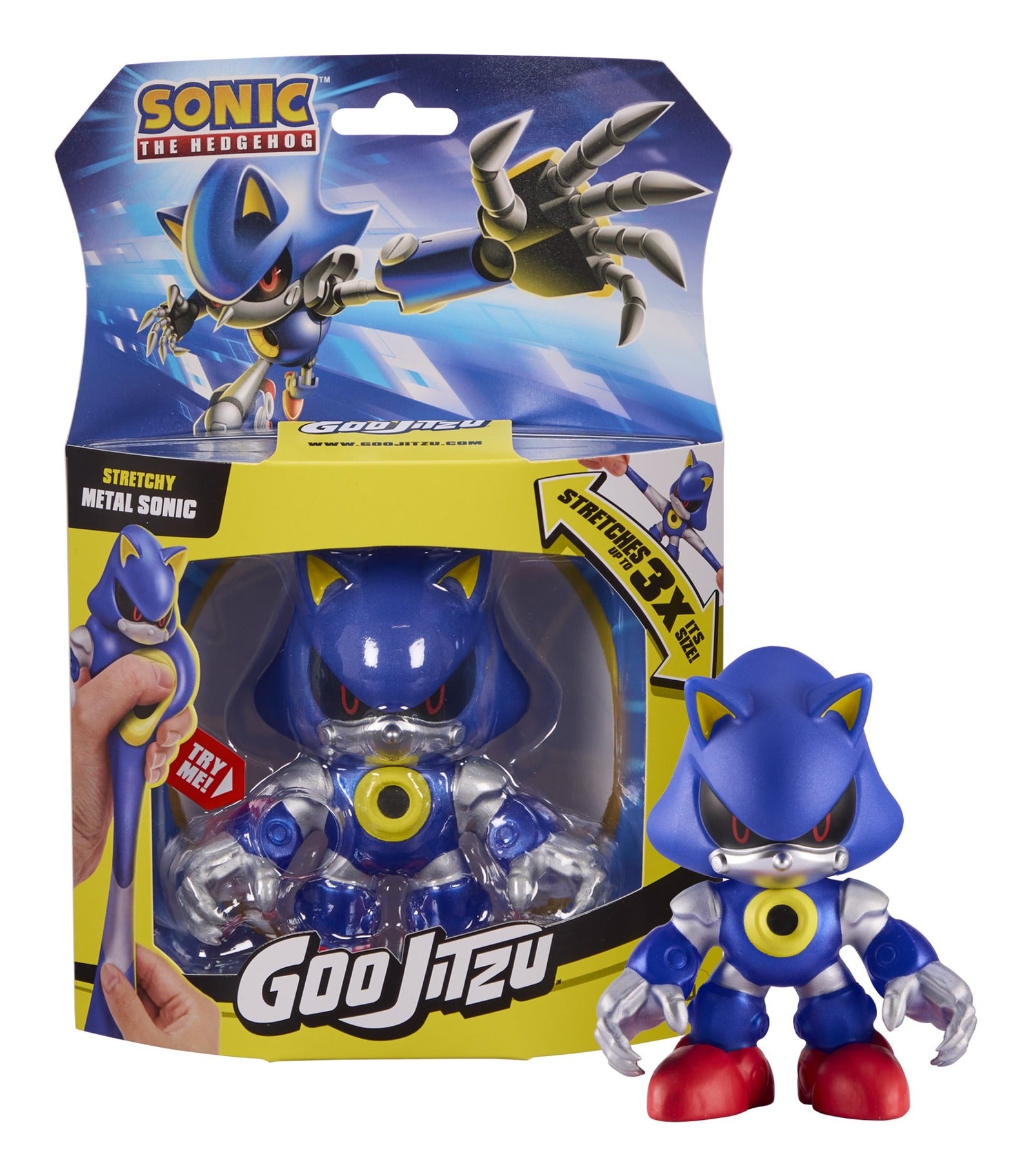 Heroes of Goo Jit Zu Sonic the Hedgehog Metal Sonic Stretch Figure