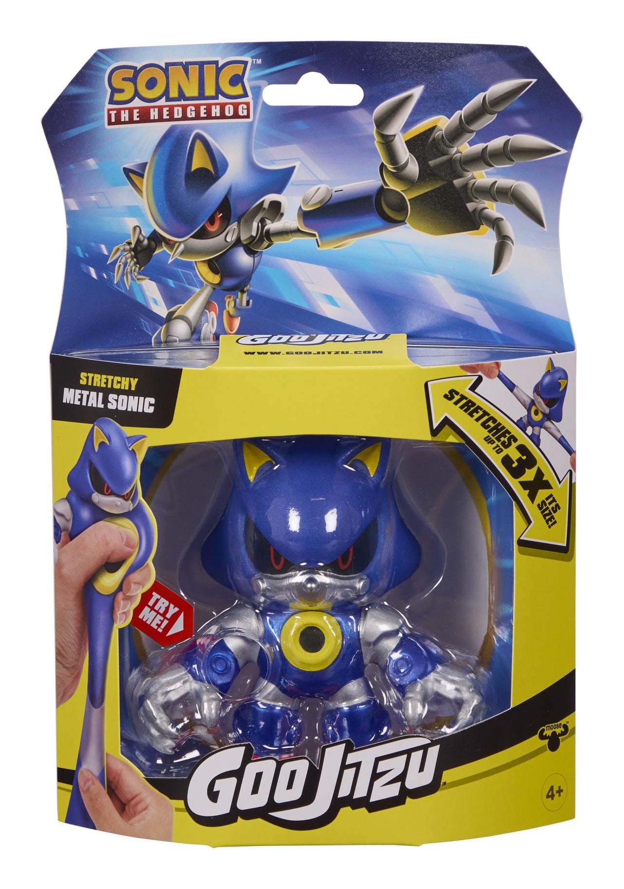 Heroes of Goo Jit Zu Sonic the Hedgehog Metal Sonic Stretch Figure