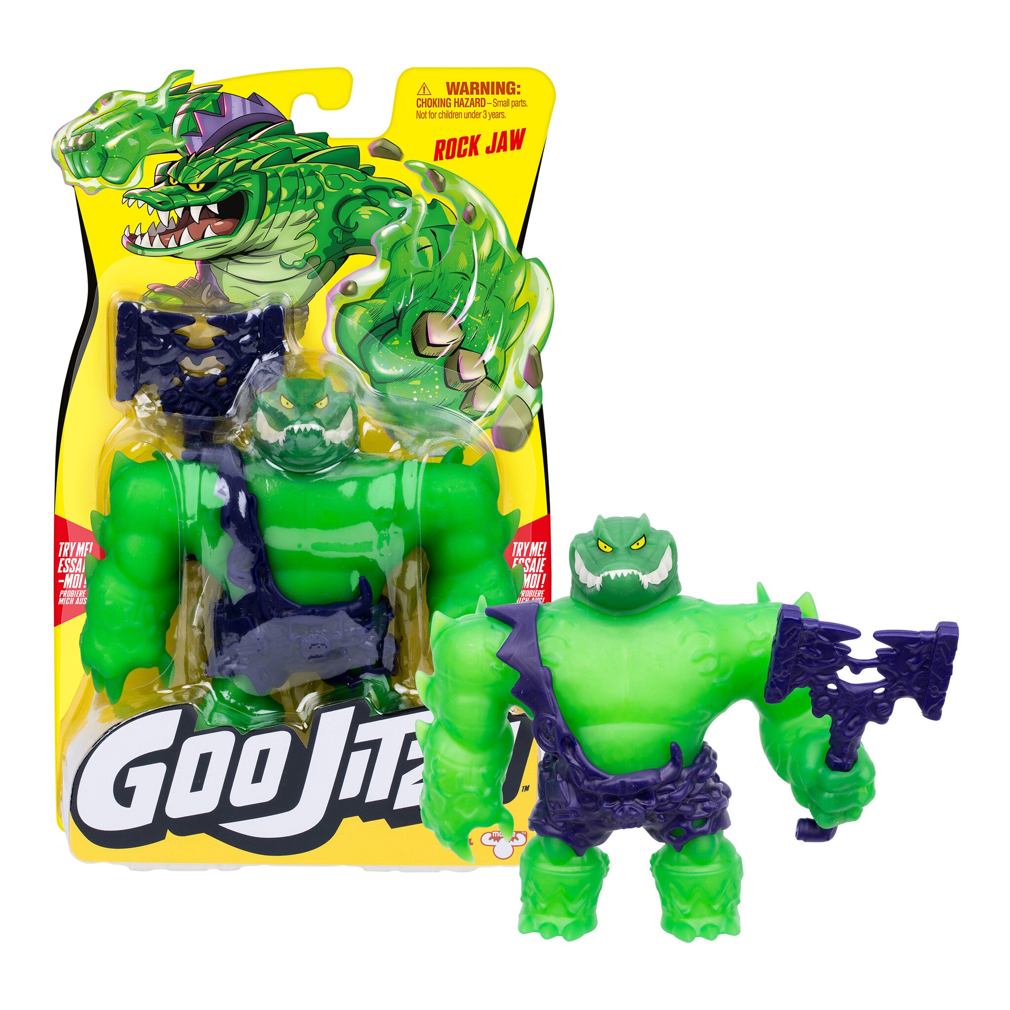 Heroes of Goo Jit Zu S15 Rock Jaw Stretchy Hero Pack