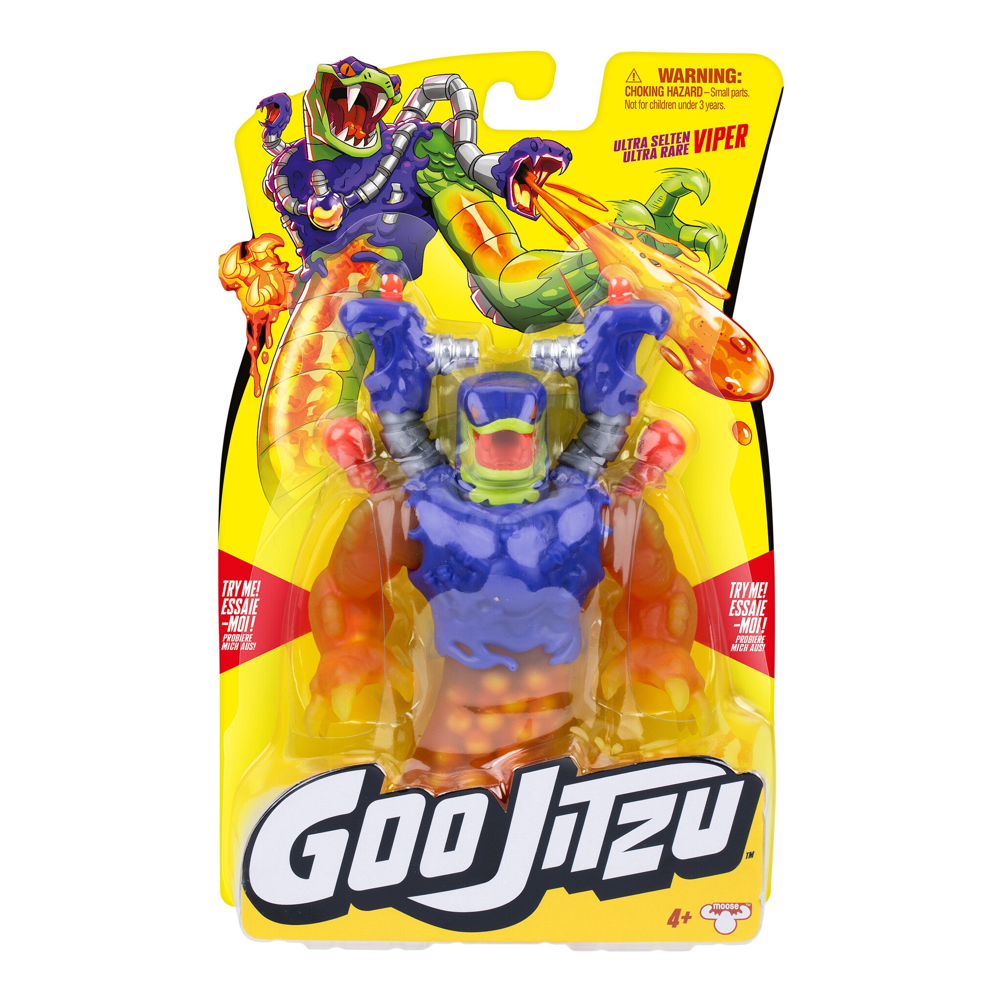 Heroes of Goo Jit Zu Series 15 Rare Viper Stretchy Hero Pack