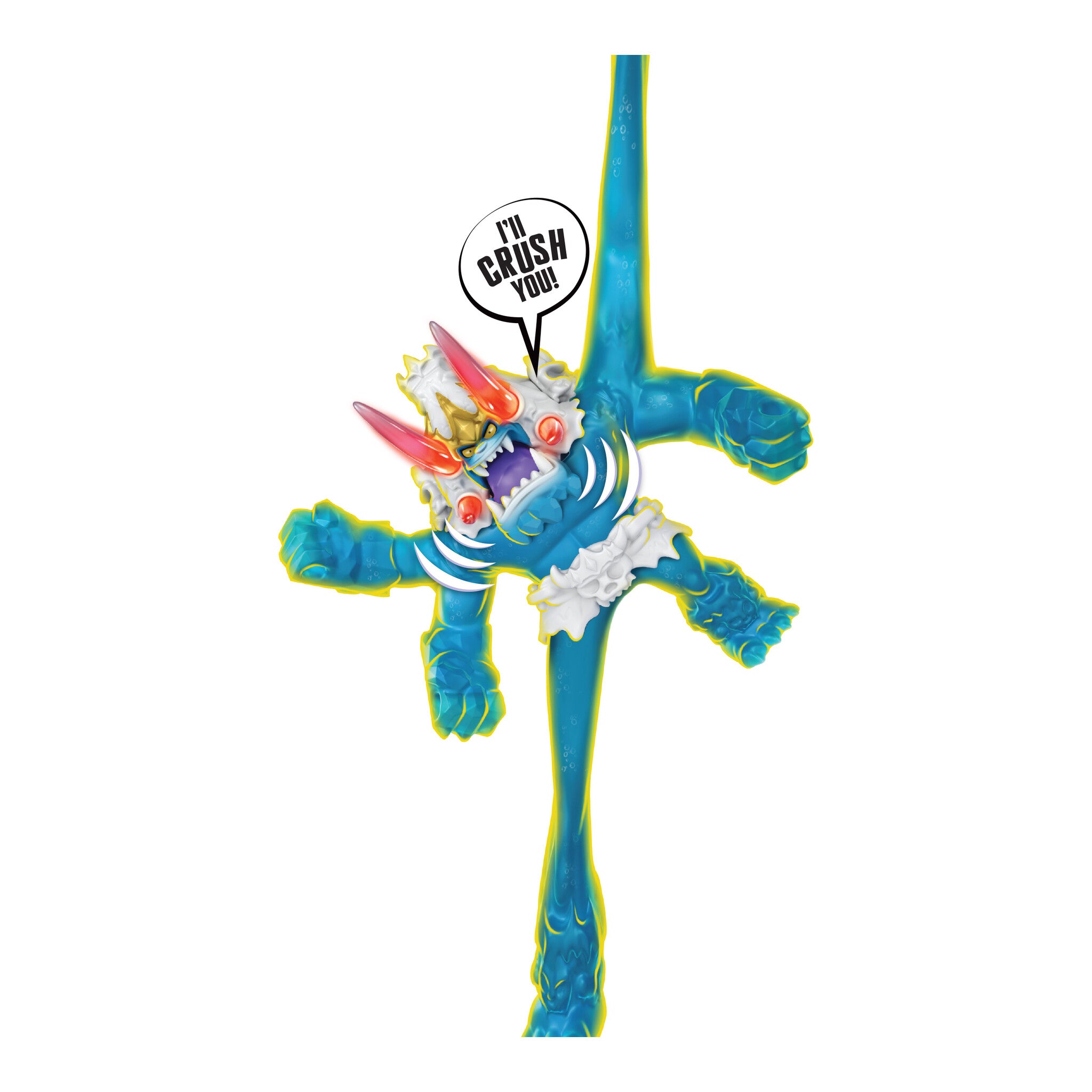 Heroes of Goo Jit Zu King Frostbite Stretch Figure with Lights and Phrases