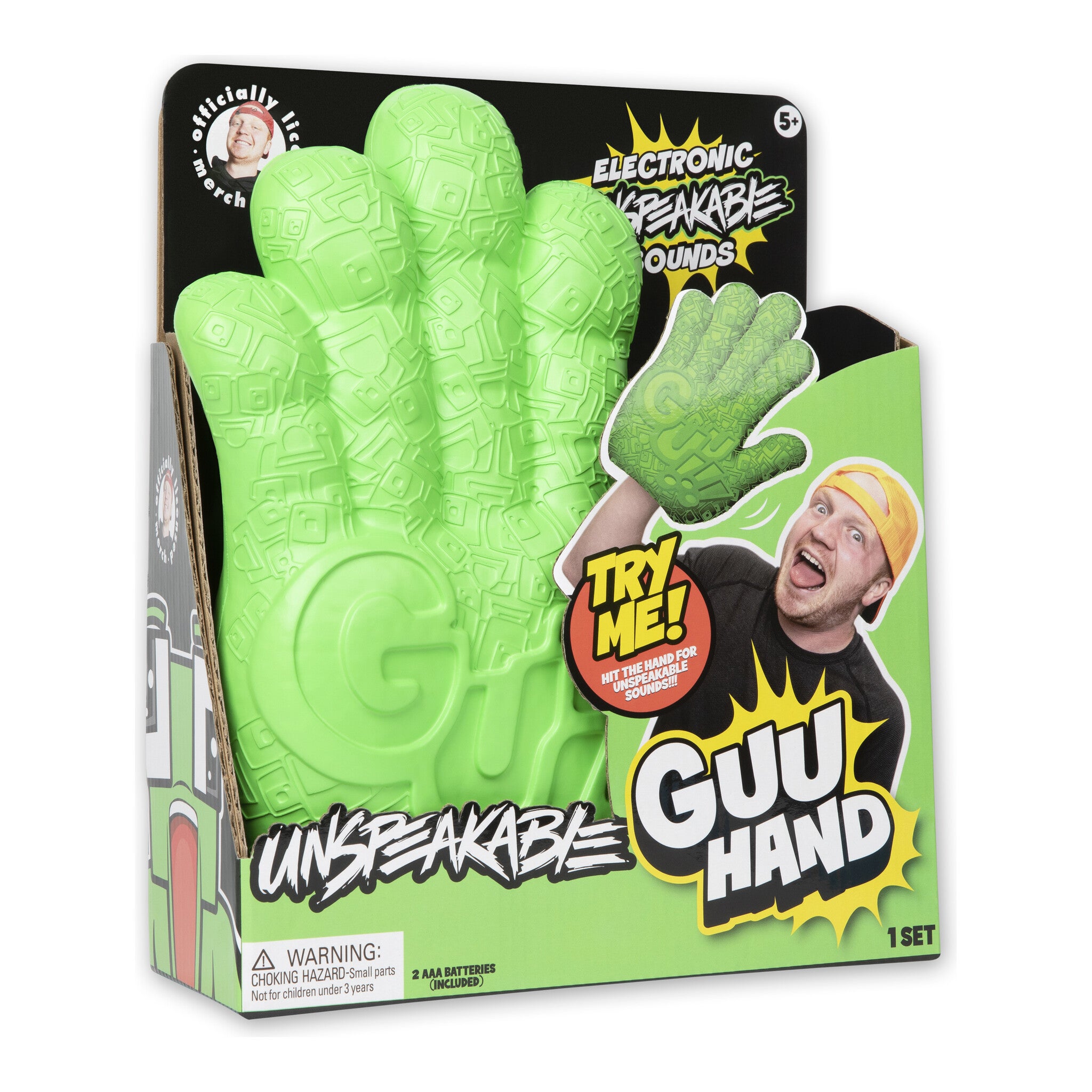 Unspeakable GUU Hand Interactive Sound Toy