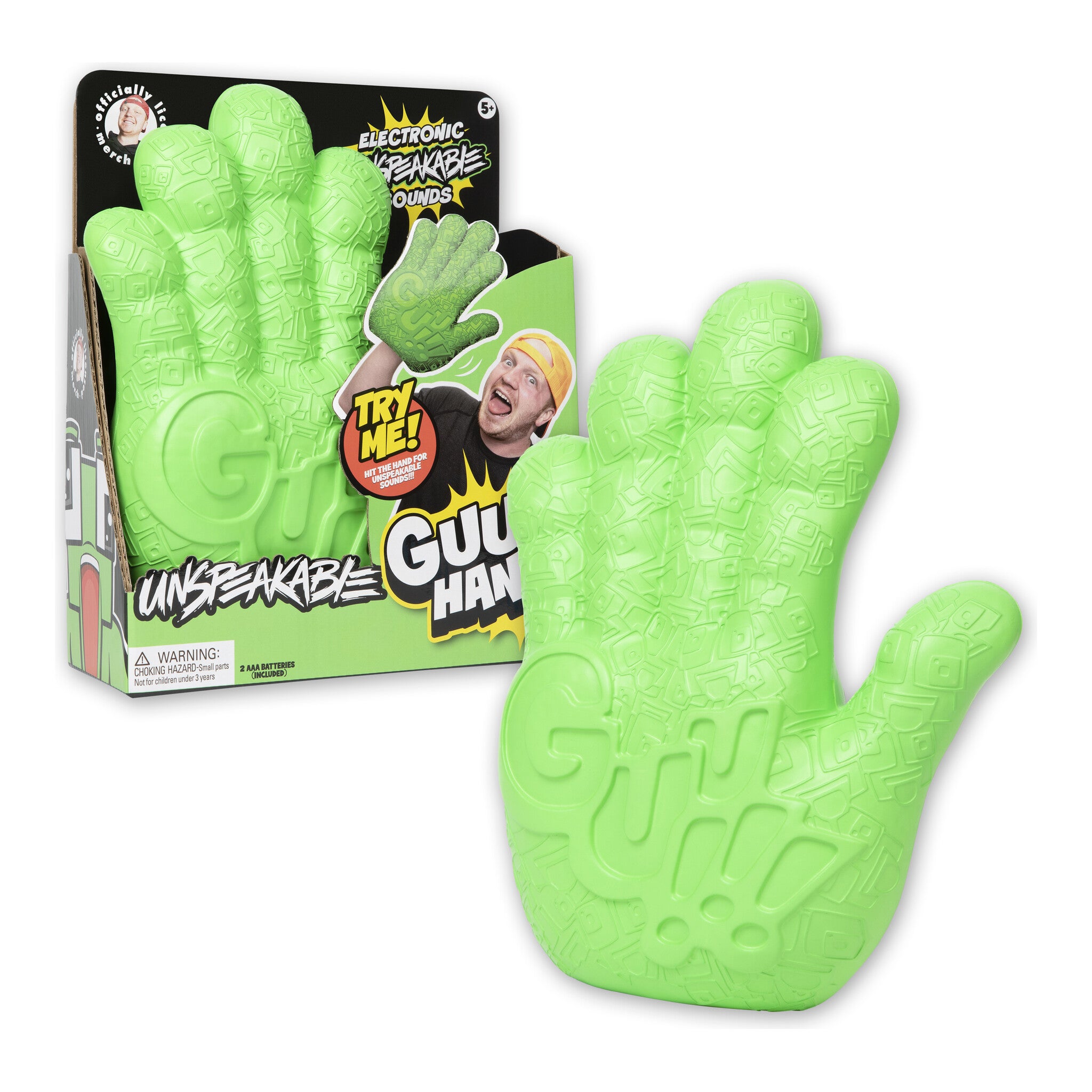 Unspeakable GUU Hand Interactive Sound Toy