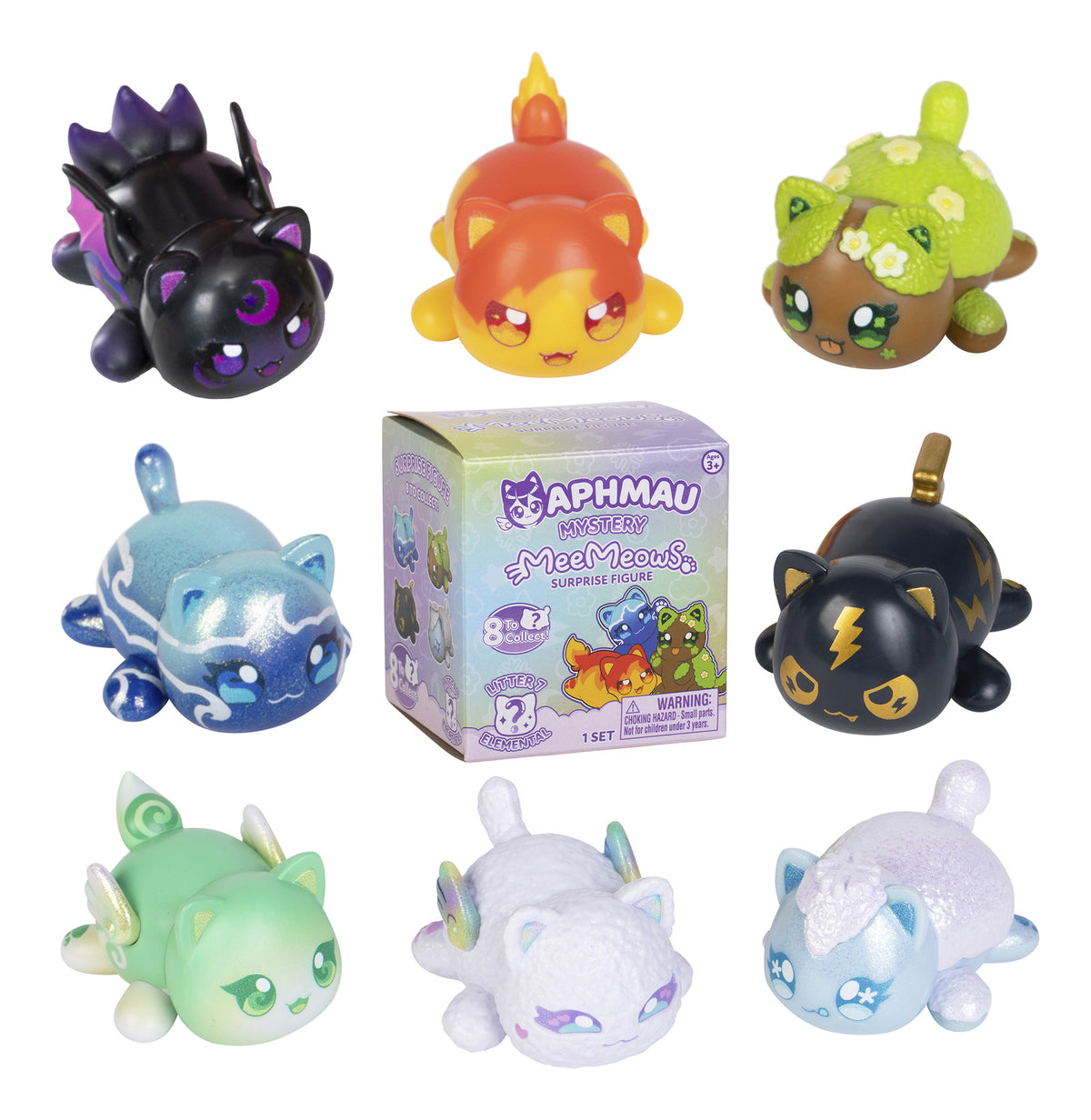 ** Aphmau Mystery Meemeows Figures Elemental