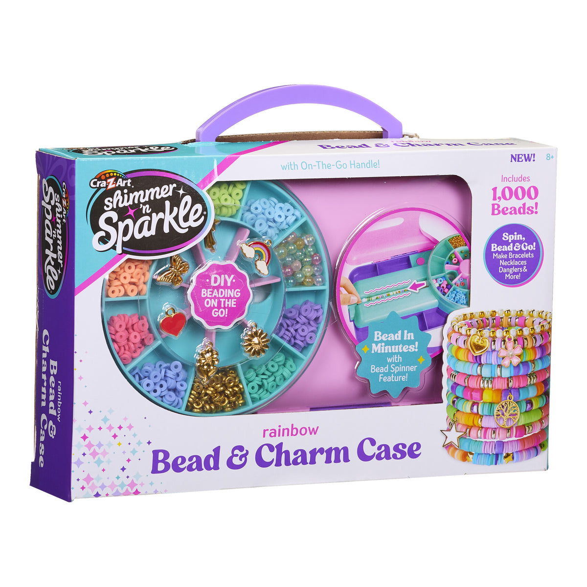 Shimmer 'n Sparkle ABC Bead & Charm Case