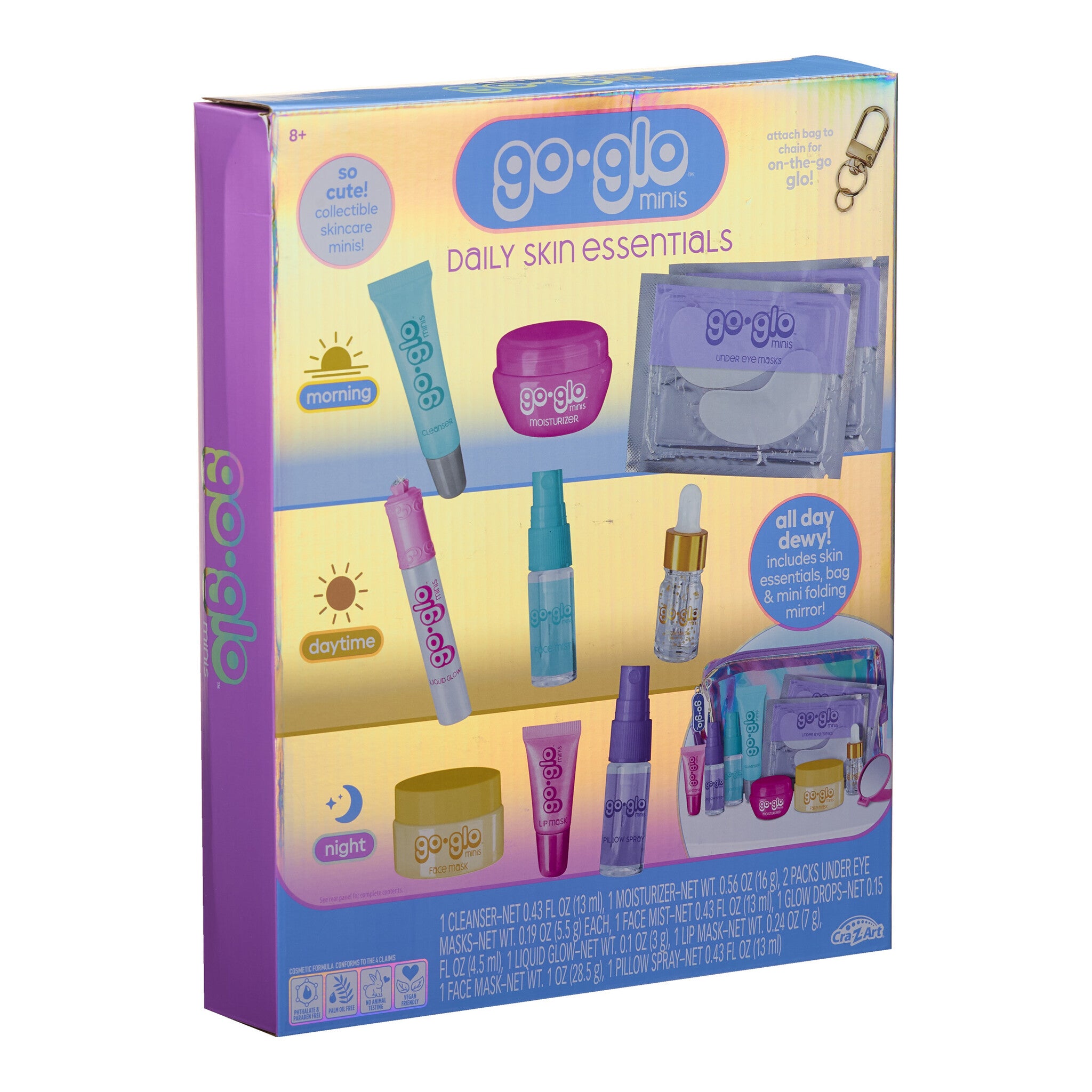 Shimmer n Sparkle Go Glo Minis 3-in-1 Skin Ritual Set