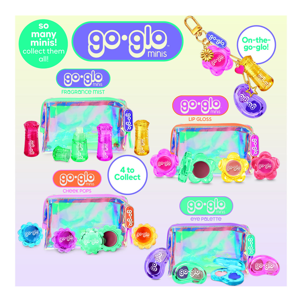 Shimmer n Sparkle Go Glo Minis Assorted Single Pack