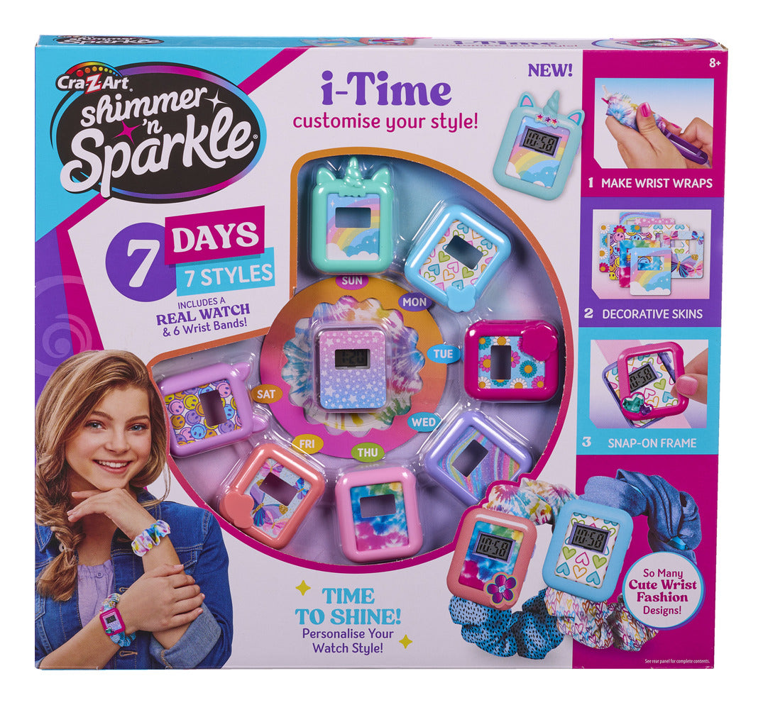 Cra-Z-Art Shimmer N Sparkle i-Time Customisable Watch Kit
