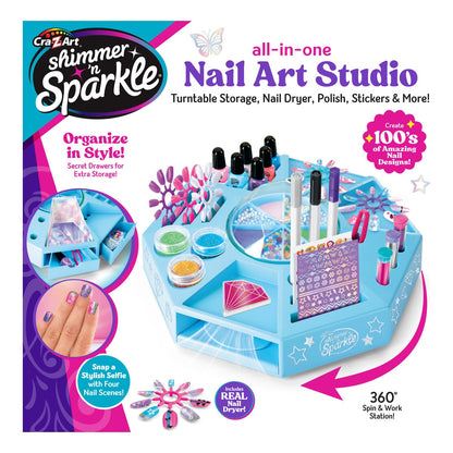 Shimmer N Sparkle All-in-One Nail Art Studio