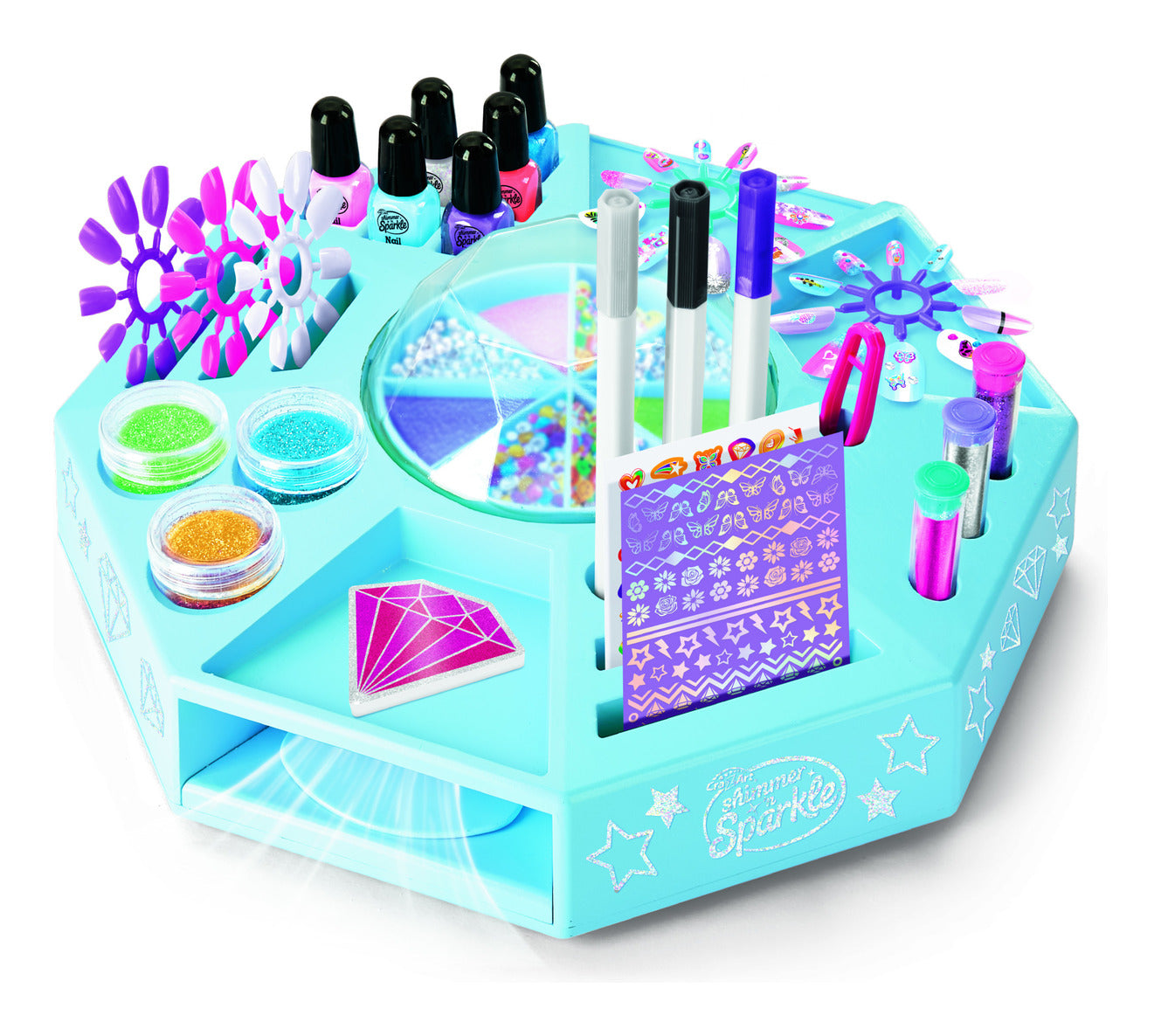 Shimmer N Sparkle All-in-One Nail Art Studio
