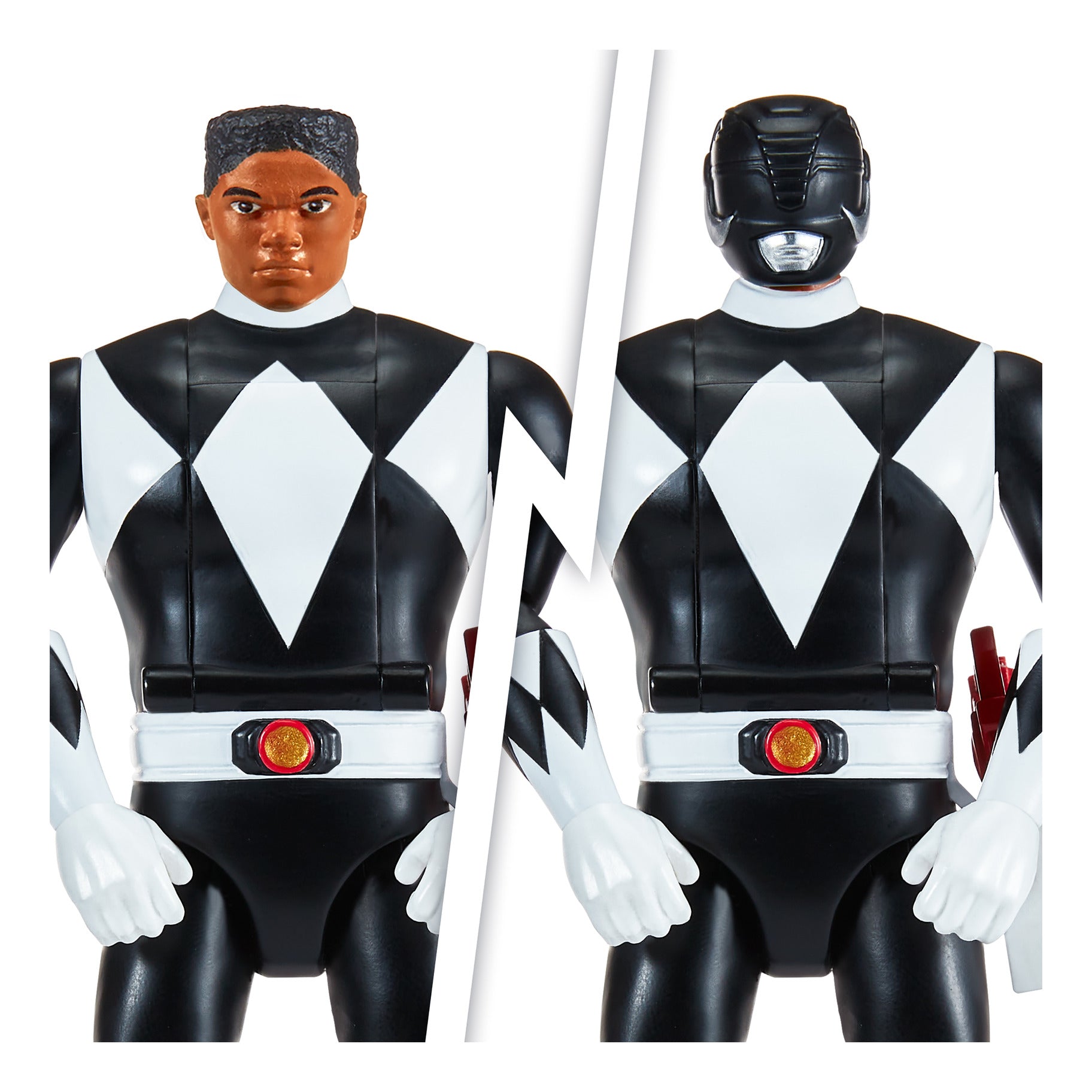 ** MMPR Auto Morphin Ranger Figure Black Ranger