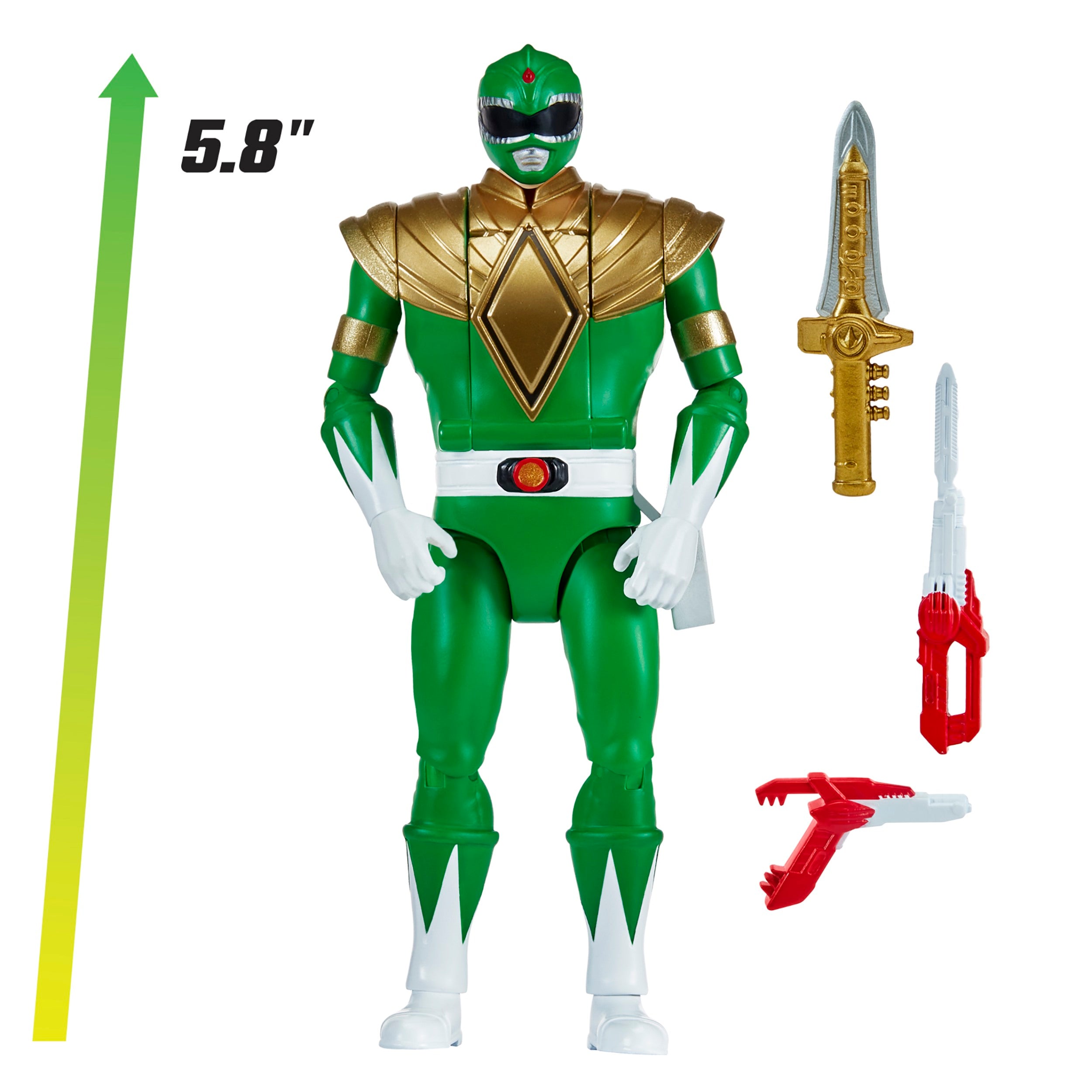 Mighty Morphin Power Rangers Re-Ignition Auto-Morphin Green Ranger Action Figure