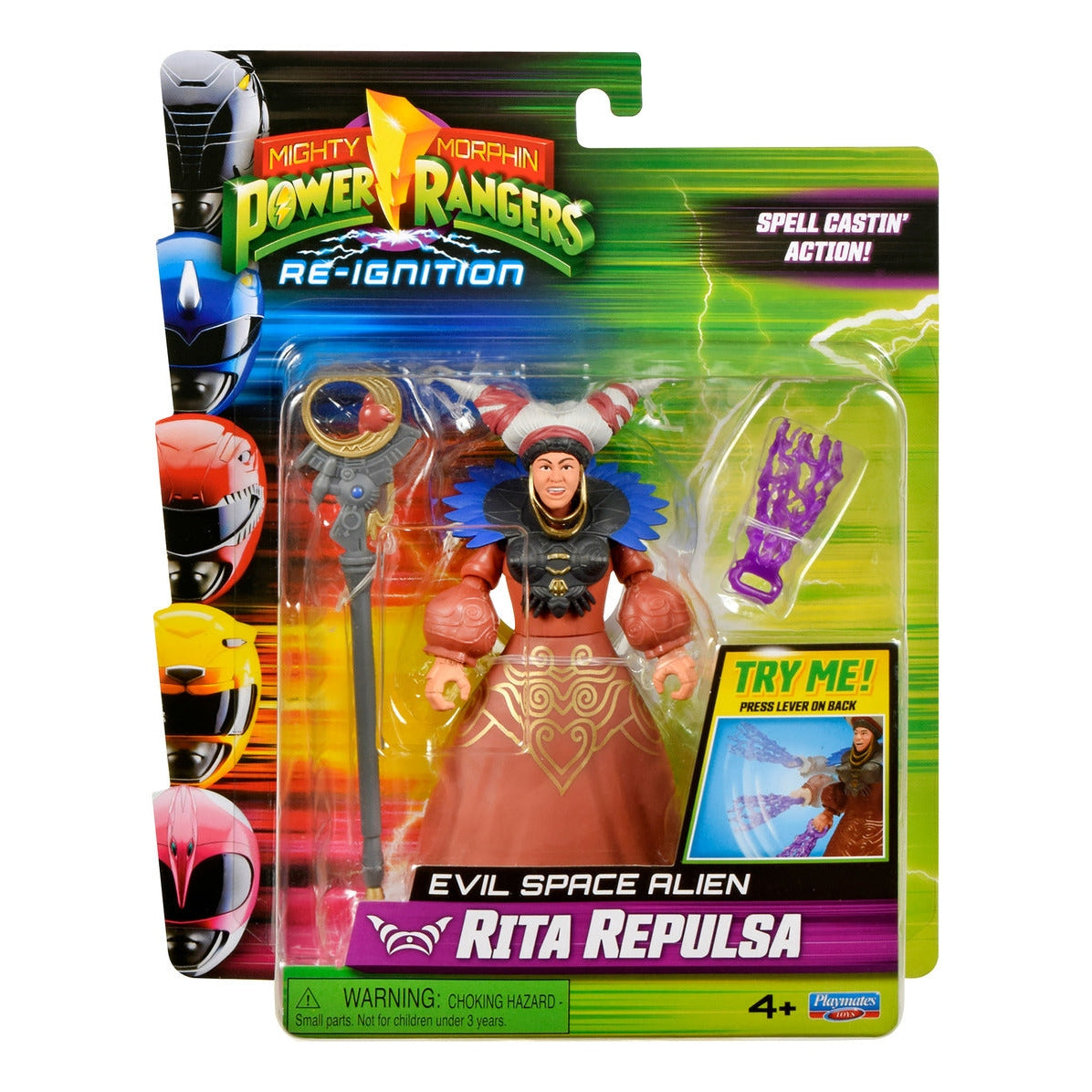 Power Rangers Re-Ignition Evil Space Alien Rita Repulsa Figure