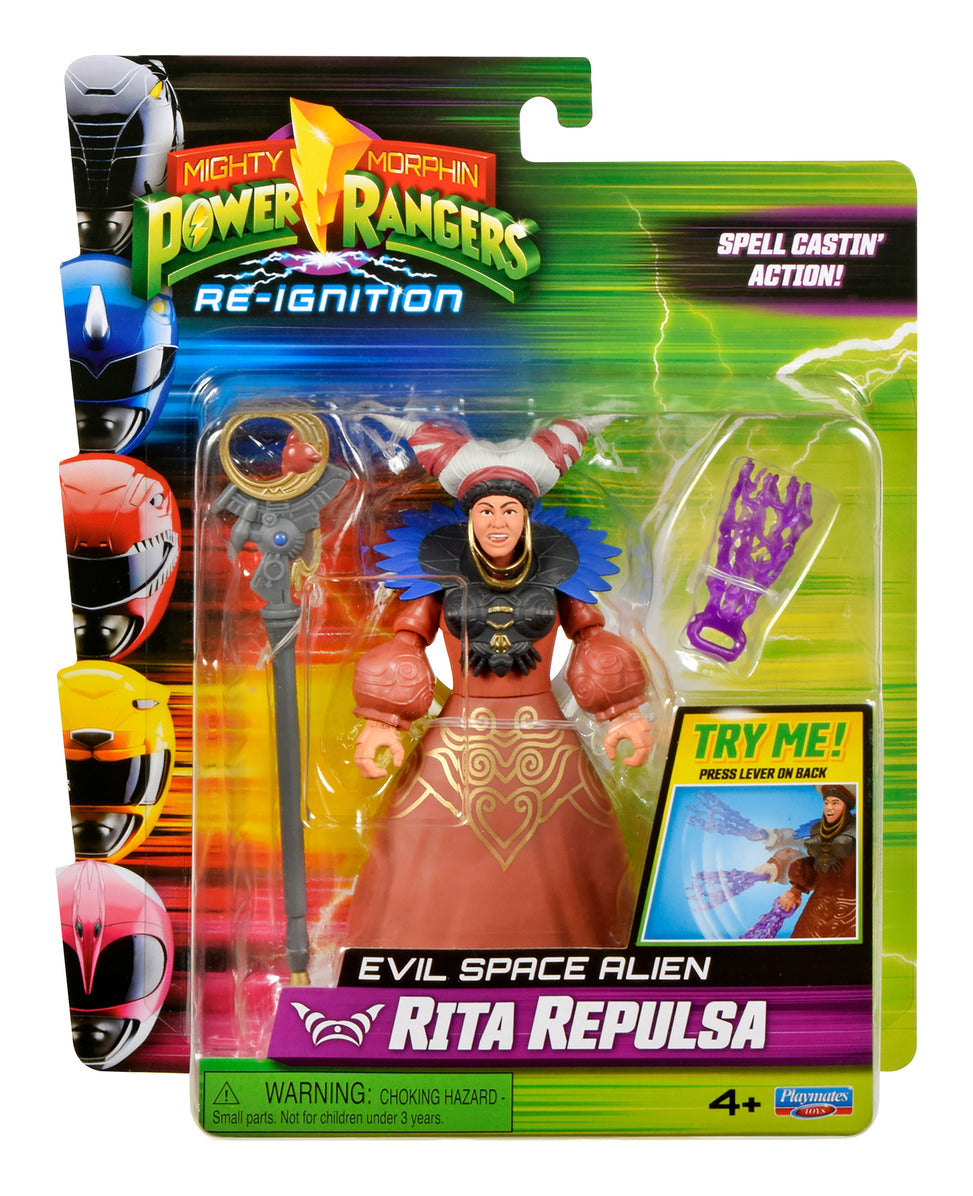 Power Rangers Re-Ignition Evil Space Alien Rita Repulsa Figure
