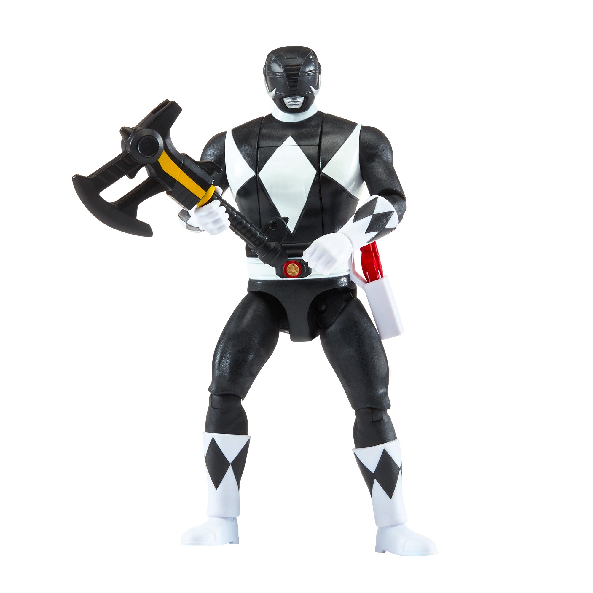 Mighty Morphin Power Rangers Re-Ignition Auto-Morphin Black Ranger Figure