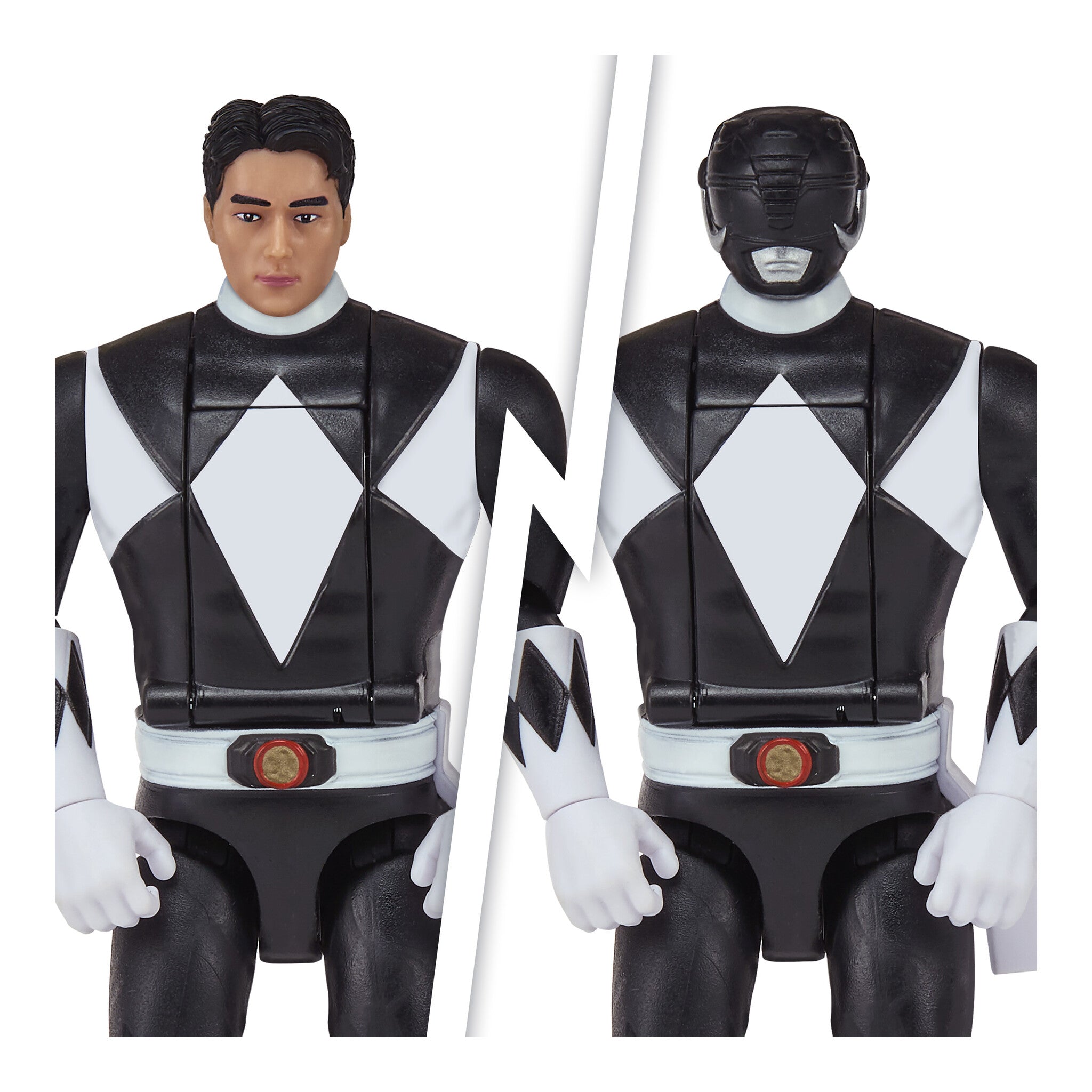 Mighty Morphin Power Rangers Re-Ignition Auto-Morphin Black Ranger Figure