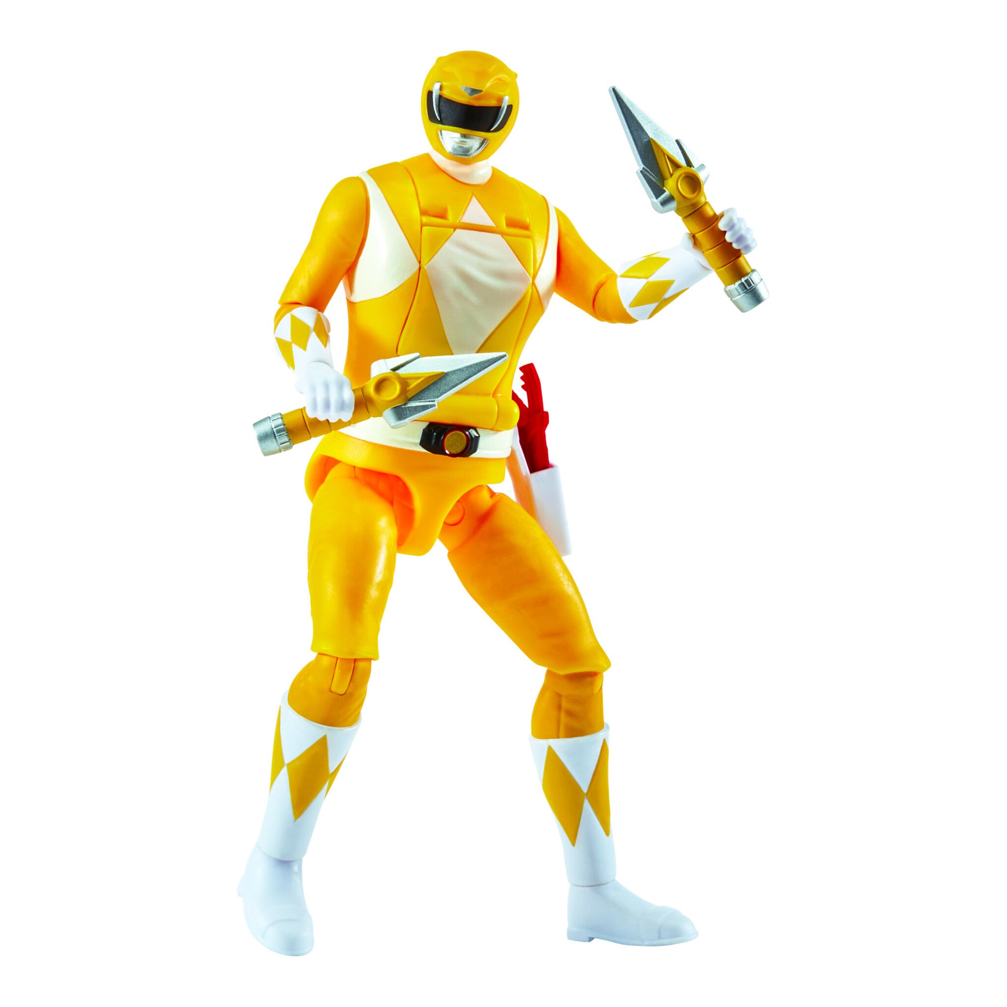 Power Rangers Mighty Morphin Auto-Morphin Yellow Ranger Action Figure