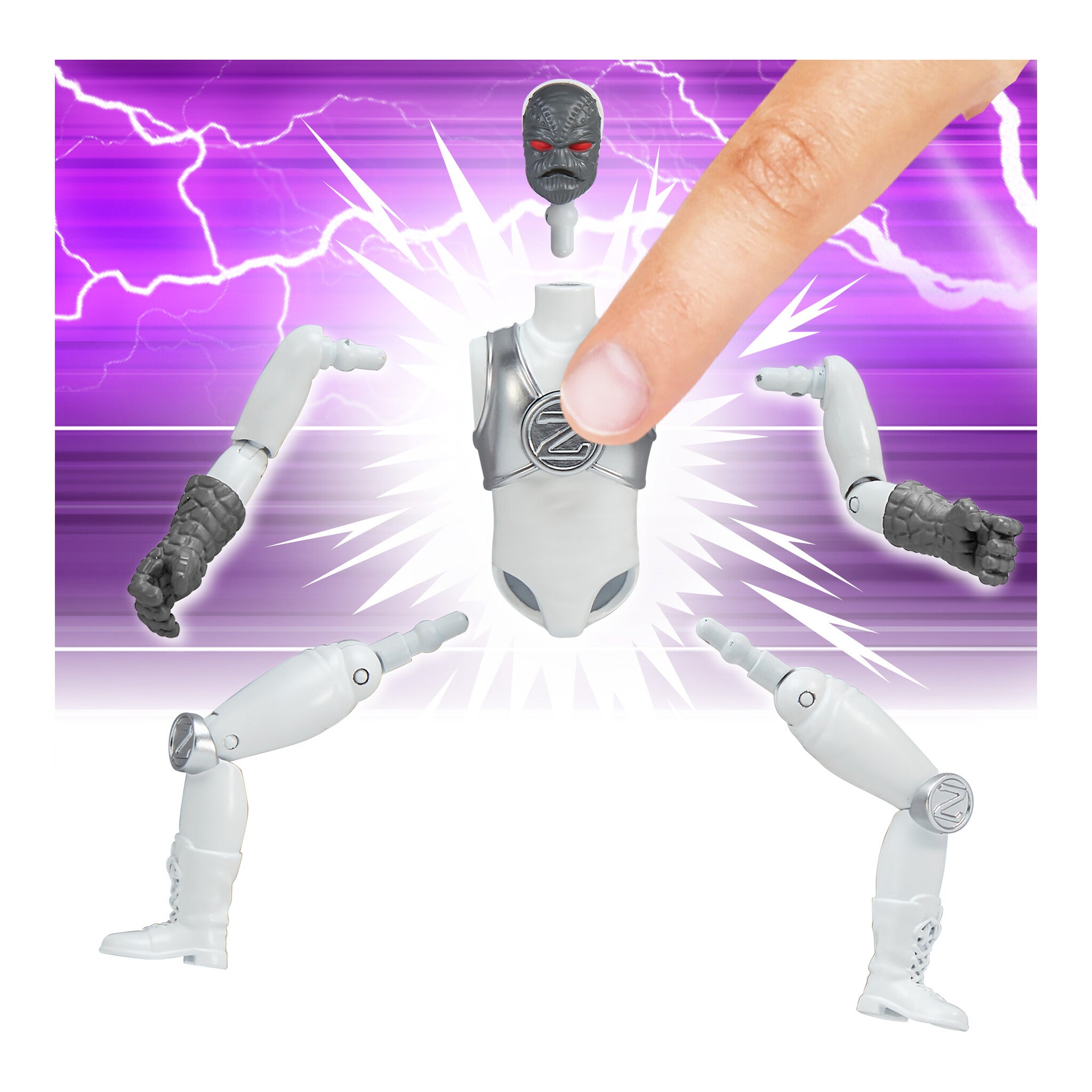 Mighty Morphin Power Rangers Re-Ignition Z-Putty Action Figure