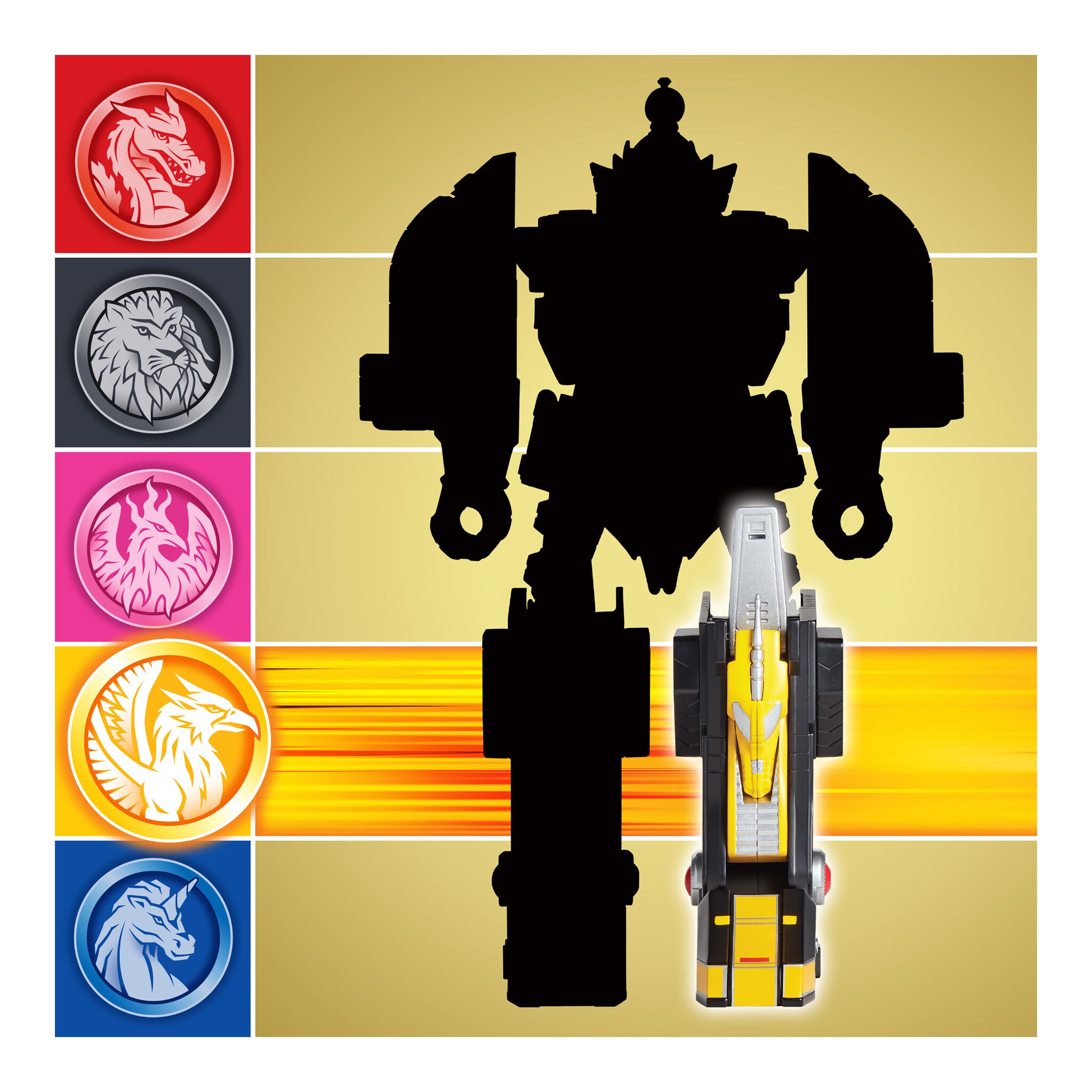 Power Rangers Re-Ignition Griffin Combinable Thunderzord