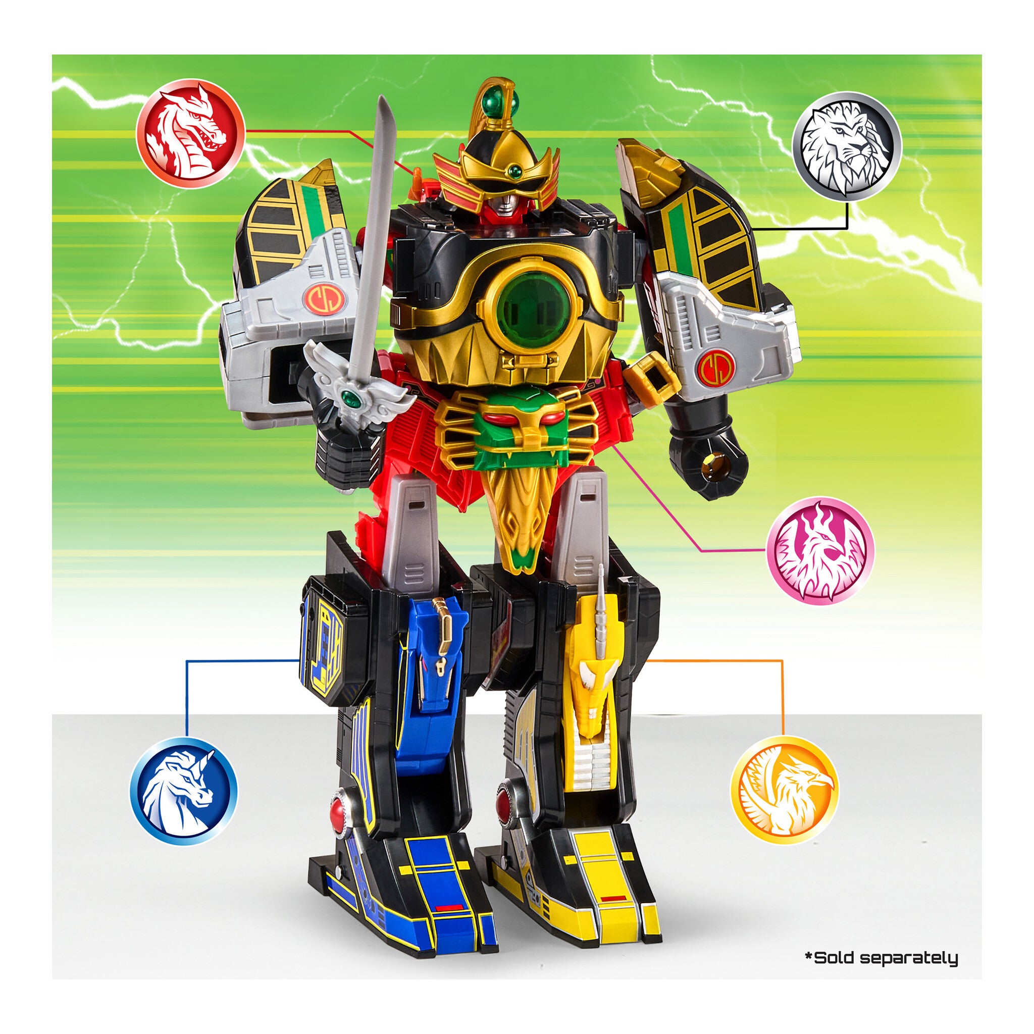Power Rangers Re-Ignition Griffin Combinable Thunderzord