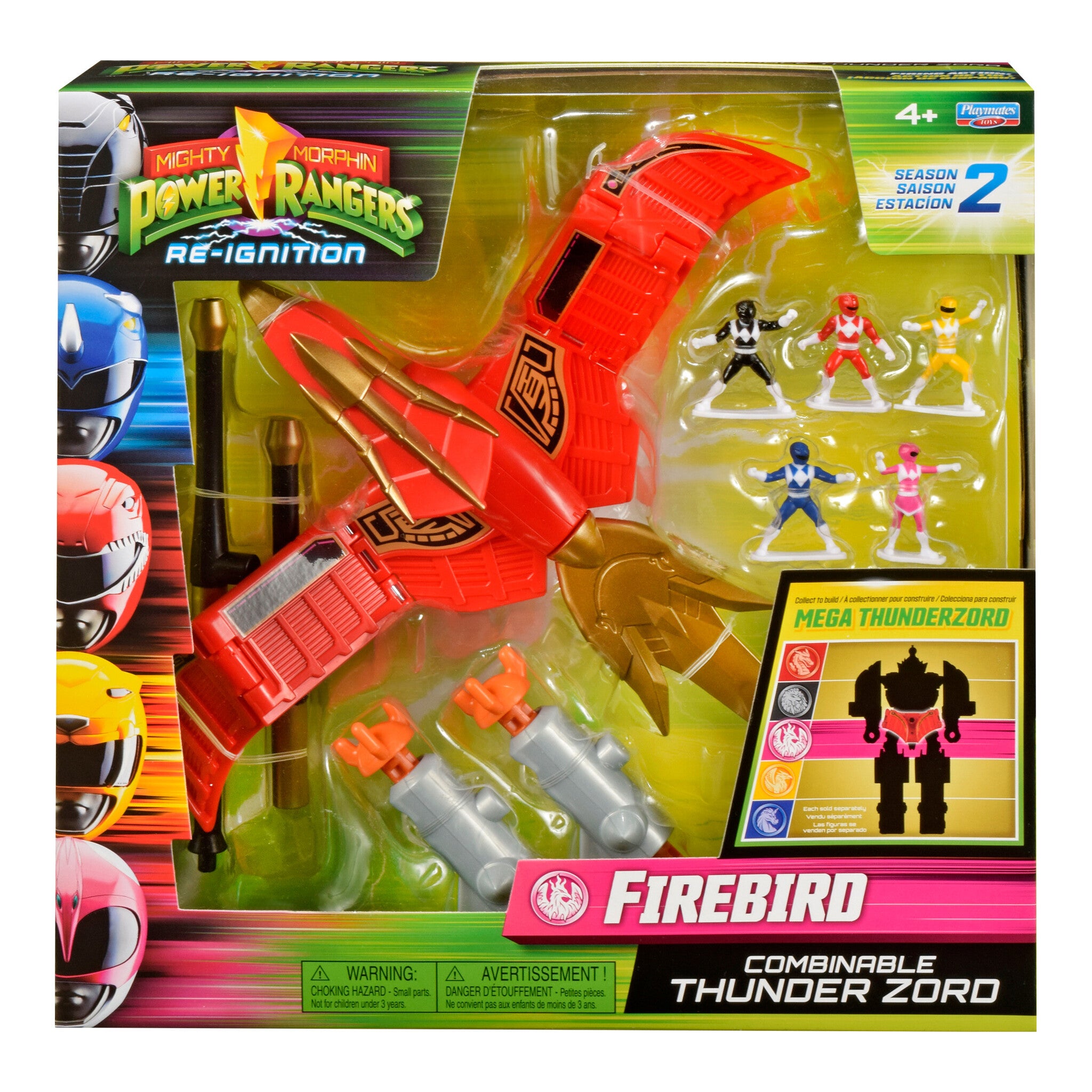 Mighty Morphin Power Rangers Firebird Thunderzord