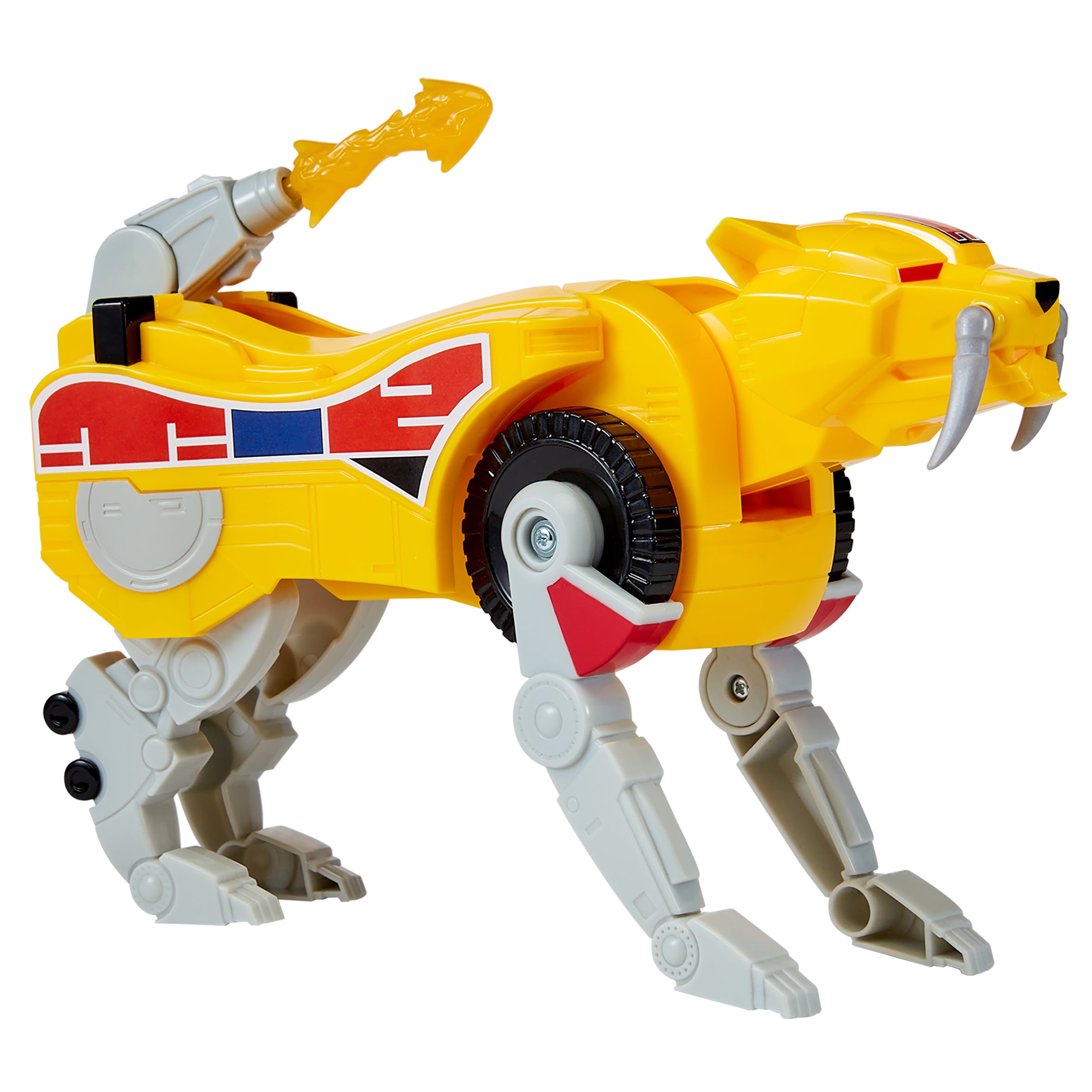 Power Rangers Mighty Morphin Re-Ignition Sabertooth Tiger Combinable Dinozord