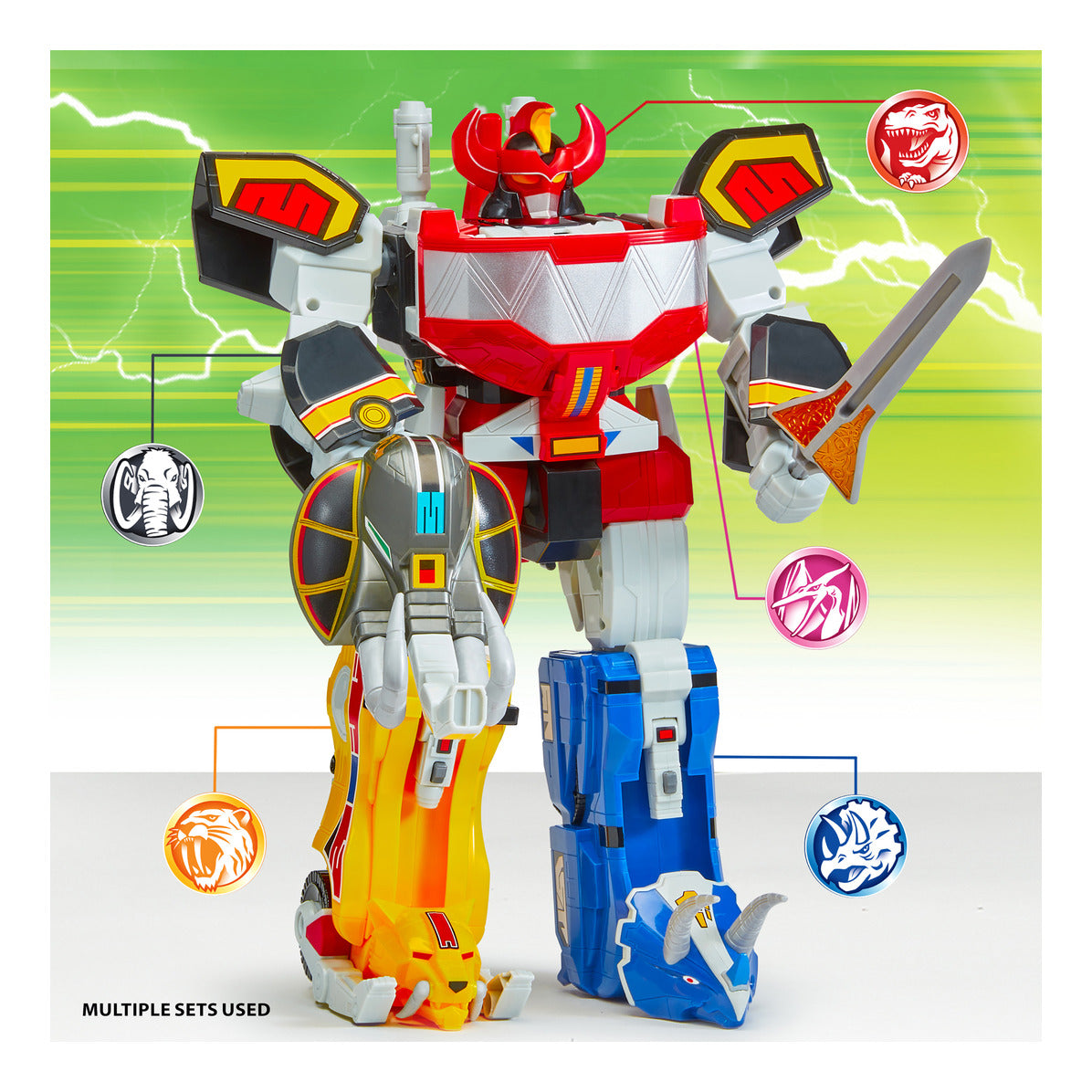 ** MMPR Large Dinozord Assortment