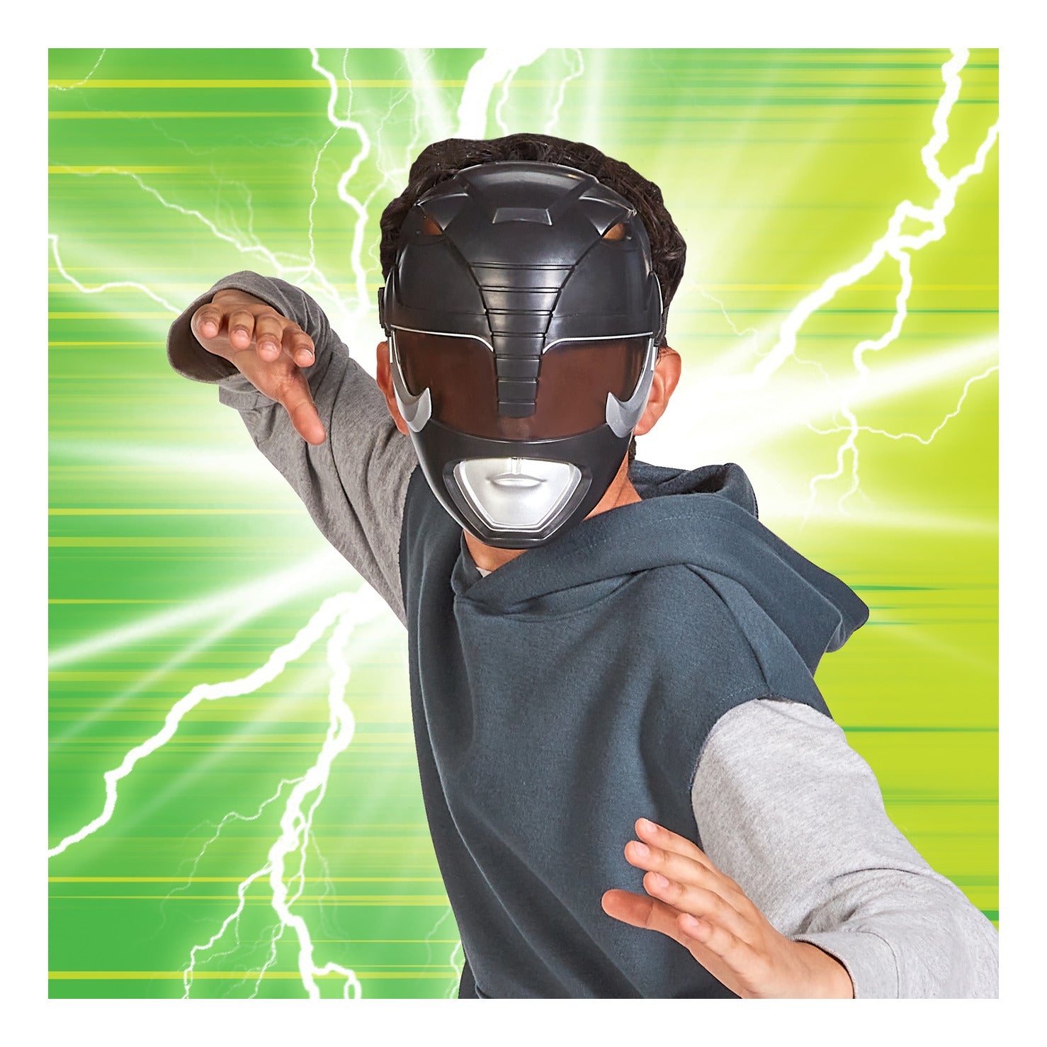 Mighty Morphin Power Rangers Black Ranger Mask