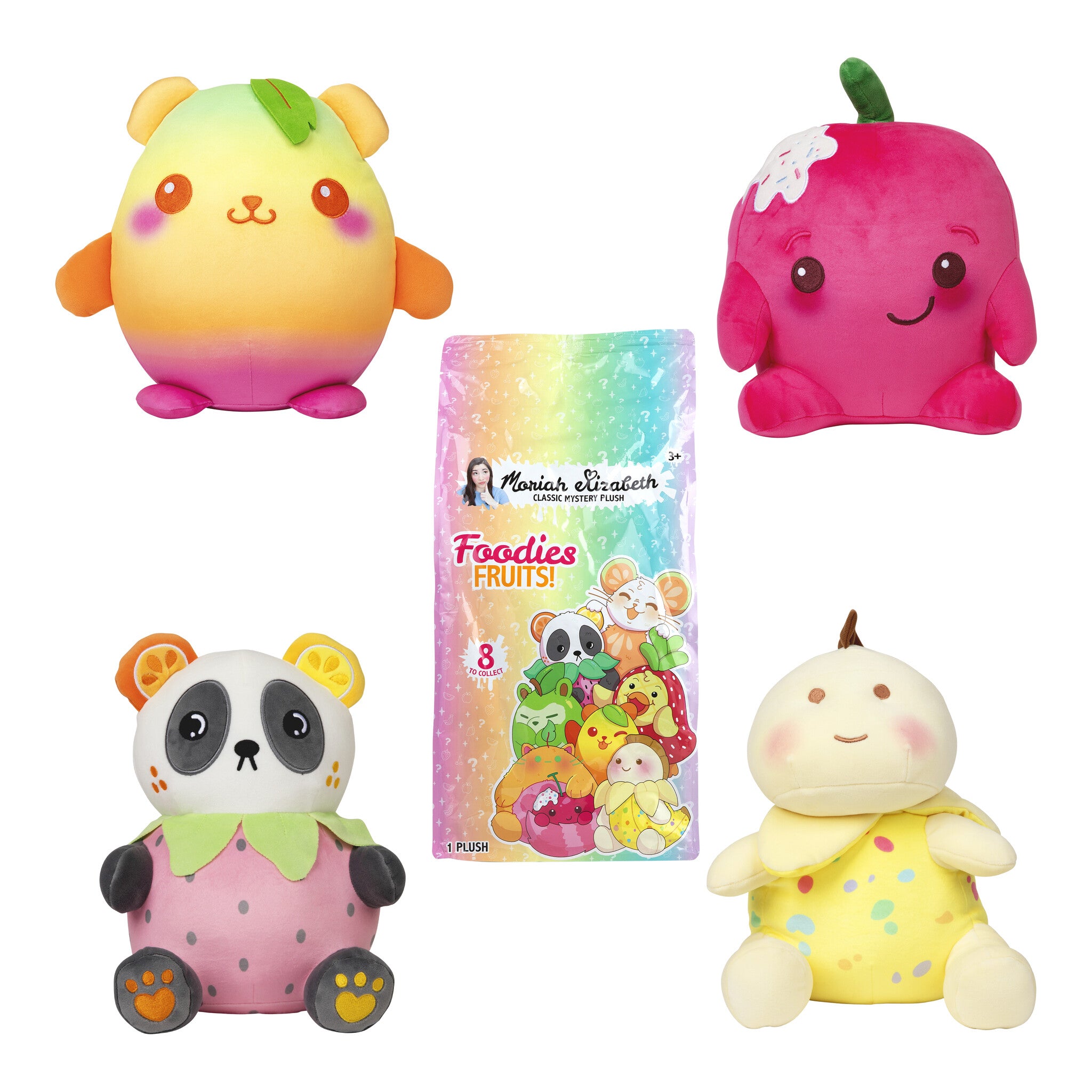 Moriah Elizabeth 11-Inch Mystery Plush Foodies Fruits Series 3