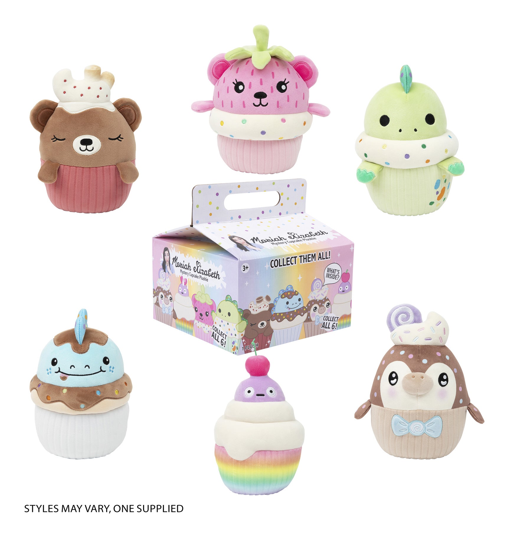 Moriah Elizabeth Cupcake Mystery Plush Blind Box