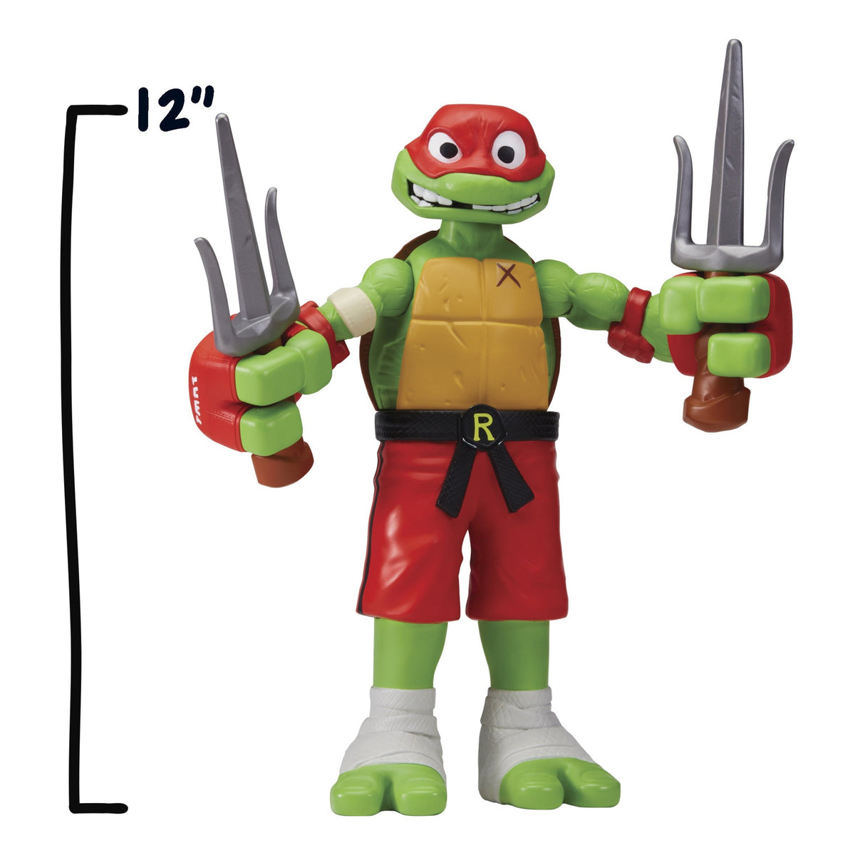 Tales of TMNT Giant Roll N Punch Raphael Action Figure