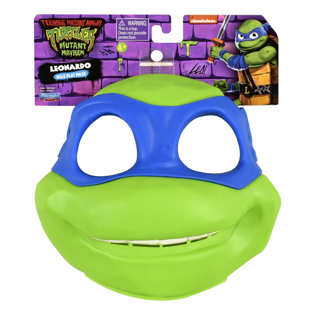 Teenage Mutant Ninja Turtles Mutant Mayhem Leonardo Roleplay Mask