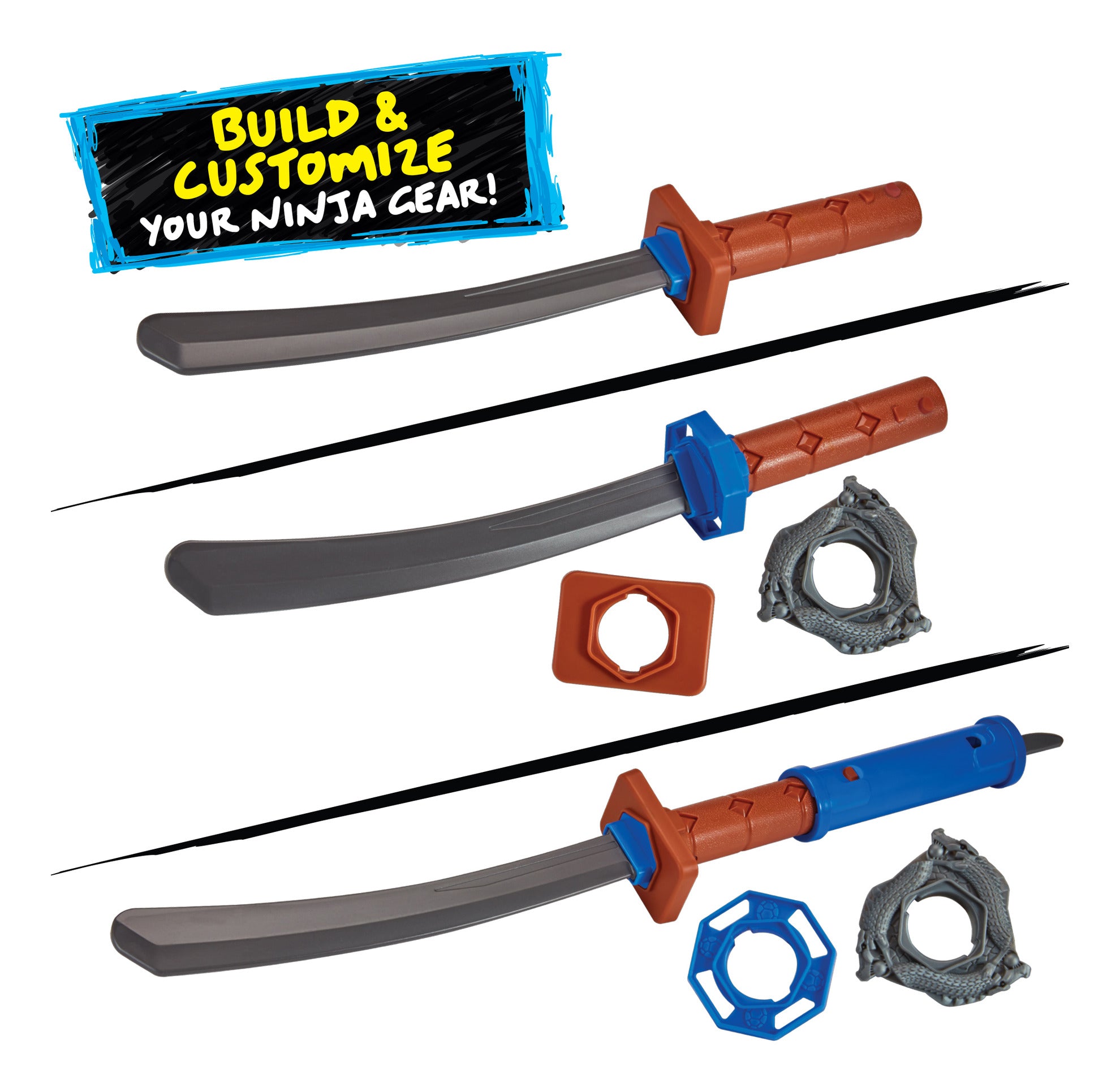 Teenage Mutant Ninja Turtles Tales of TMNT Build N Battle Leonardo Weapon Set