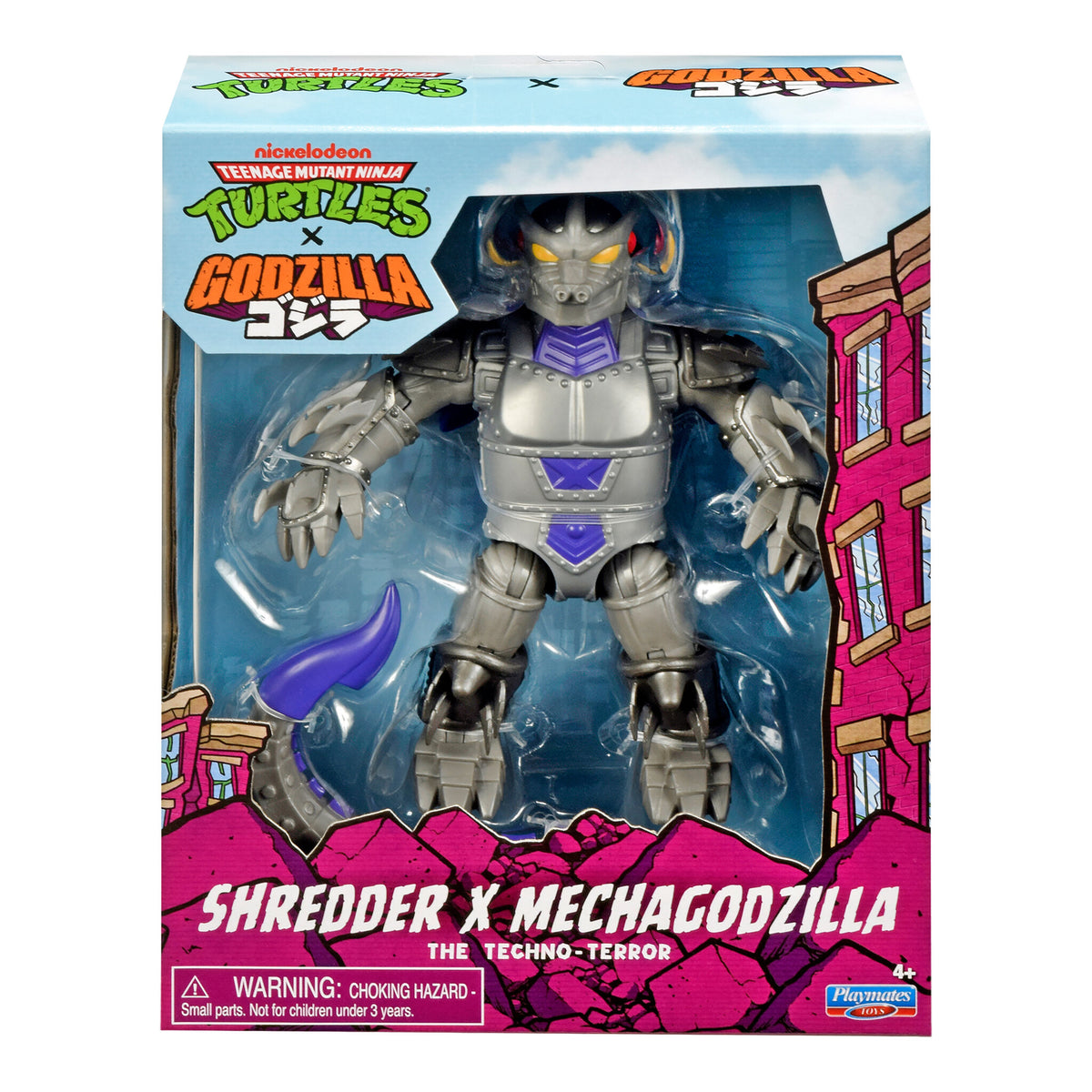 Playmates TMNT x Godzilla Shredder x Mechagodzilla Action Figure