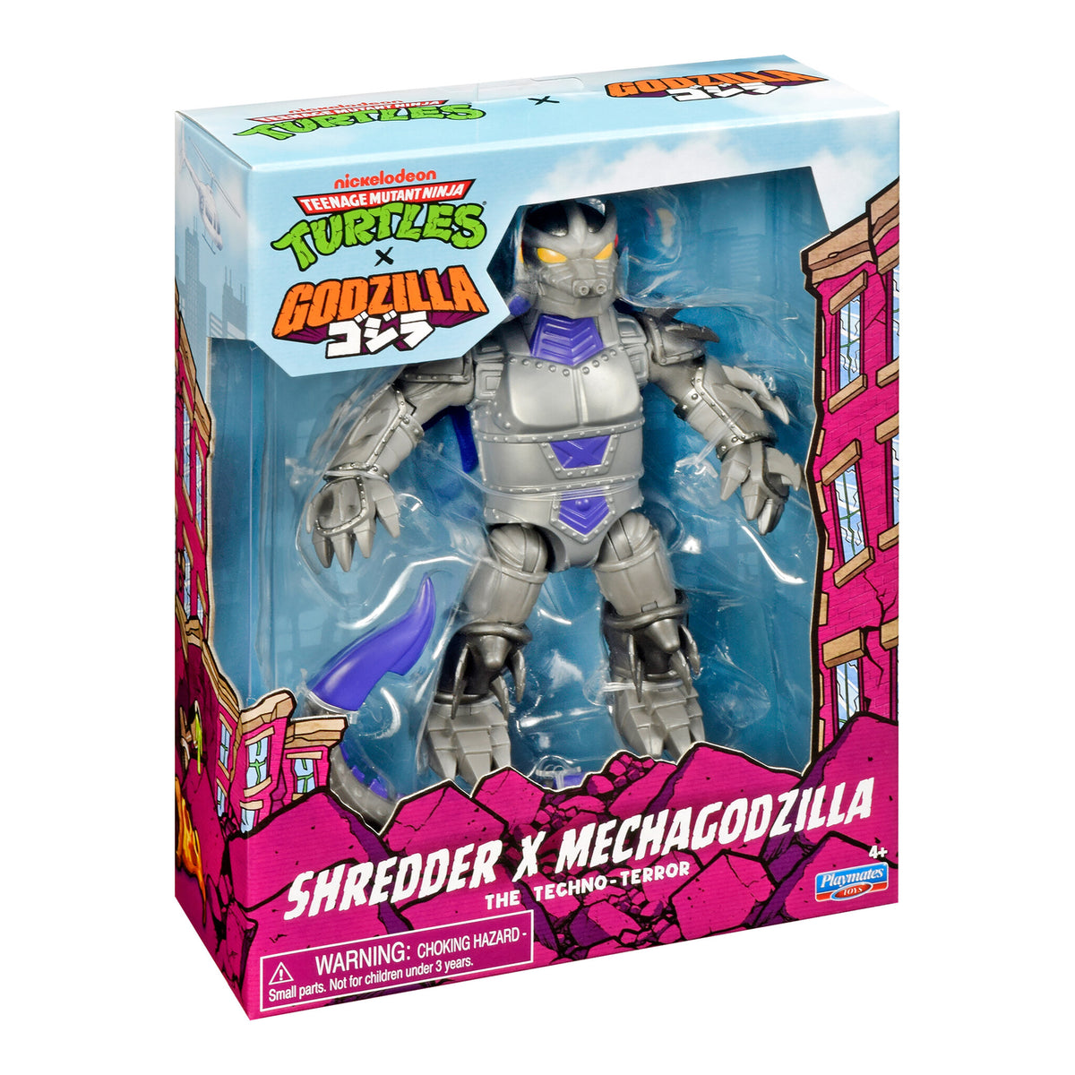 Playmates TMNT x Godzilla Shredder x Mechagodzilla Action Figure