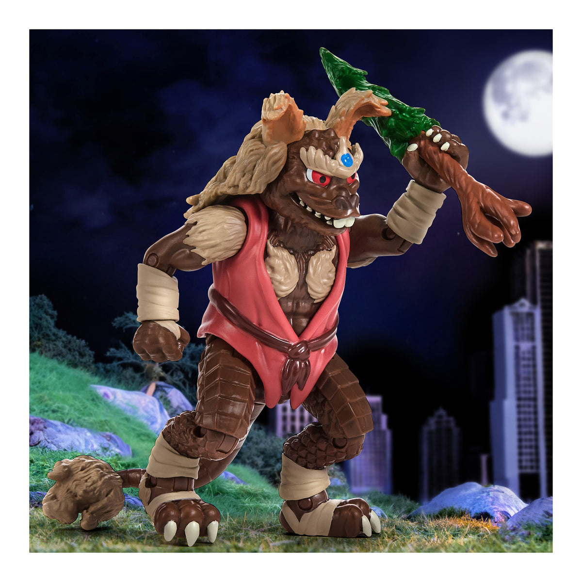 Playmates TMNT x Godzilla Splinter x King Caesar Action Figure