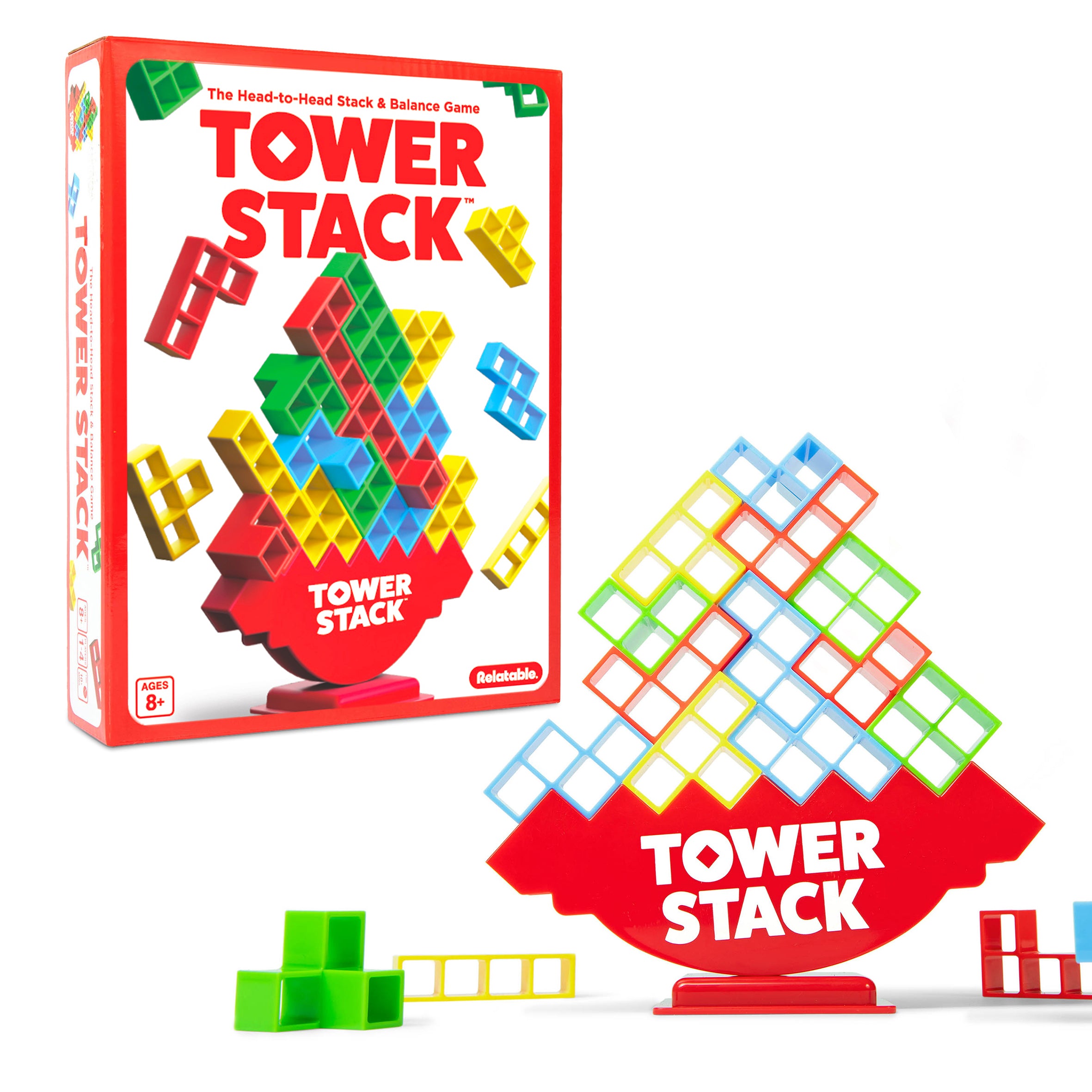 Tower Stack Balancing Game by Relatable