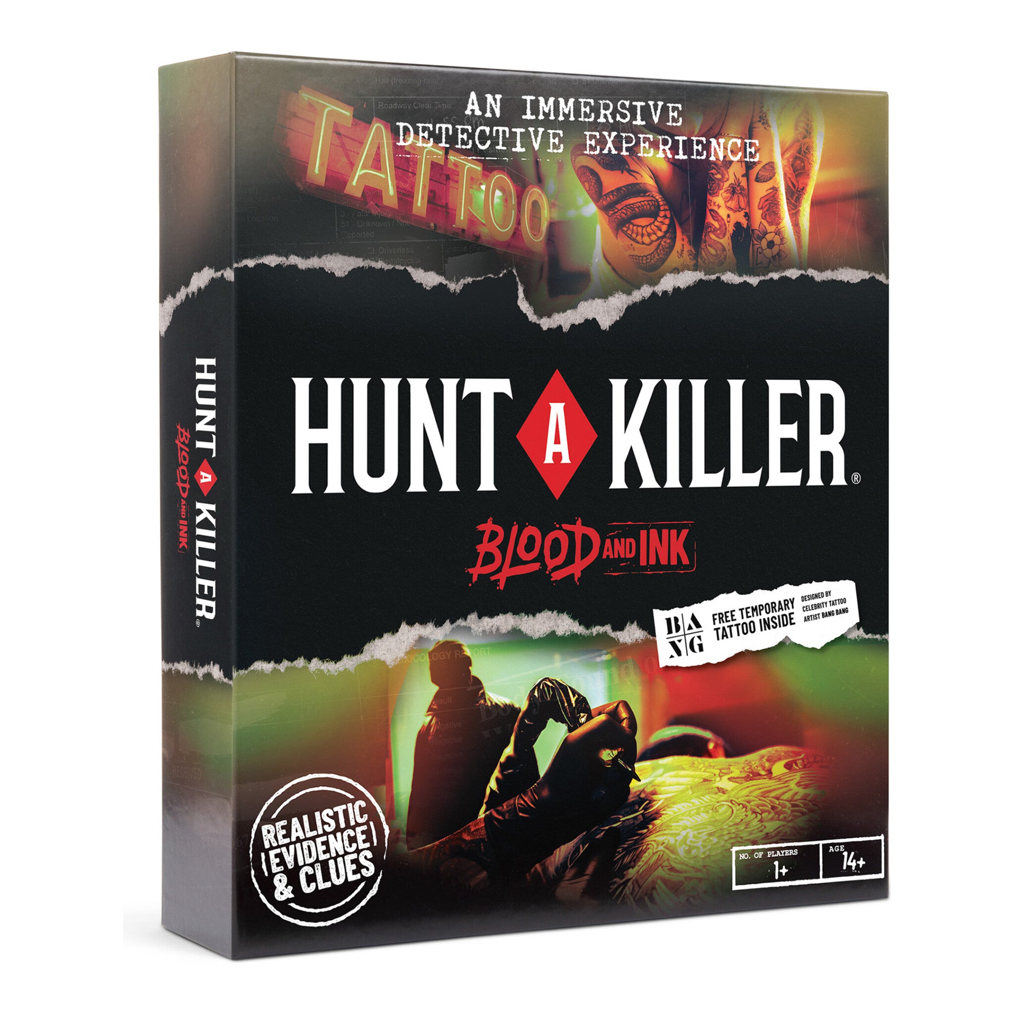 Hunt A Killer Blood & Ink Murder Mystery Game