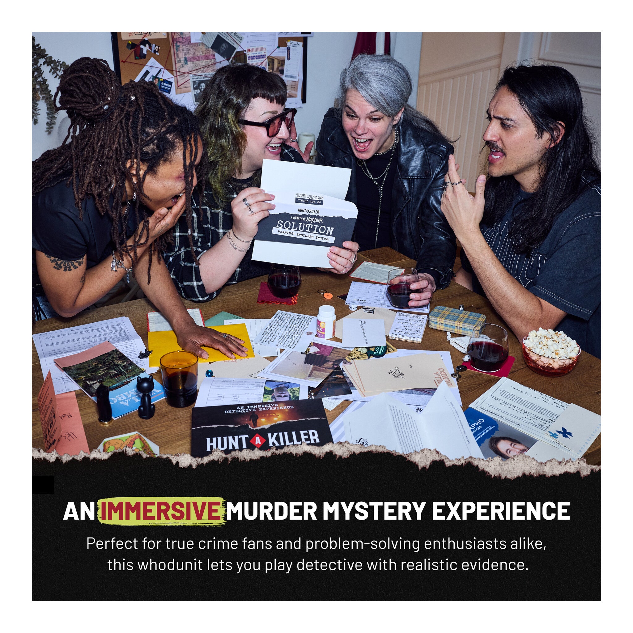 Hunt A Killer Blood & Ink Murder Mystery Game