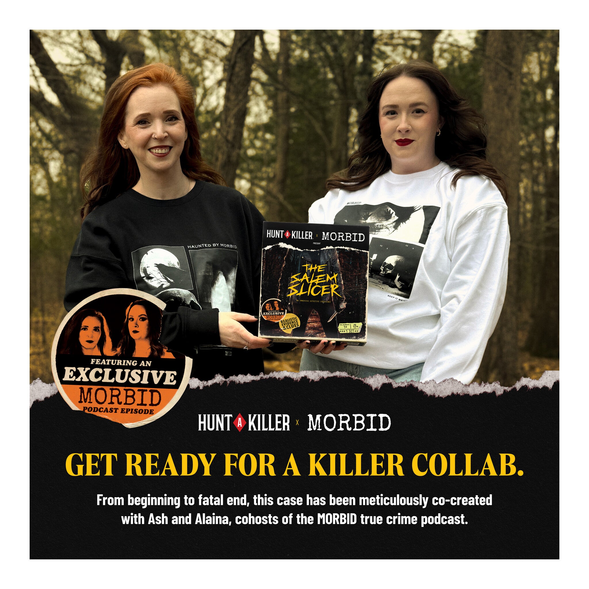 Hunt A Killer x Morbid The Salem Slicer Murder Mystery Game