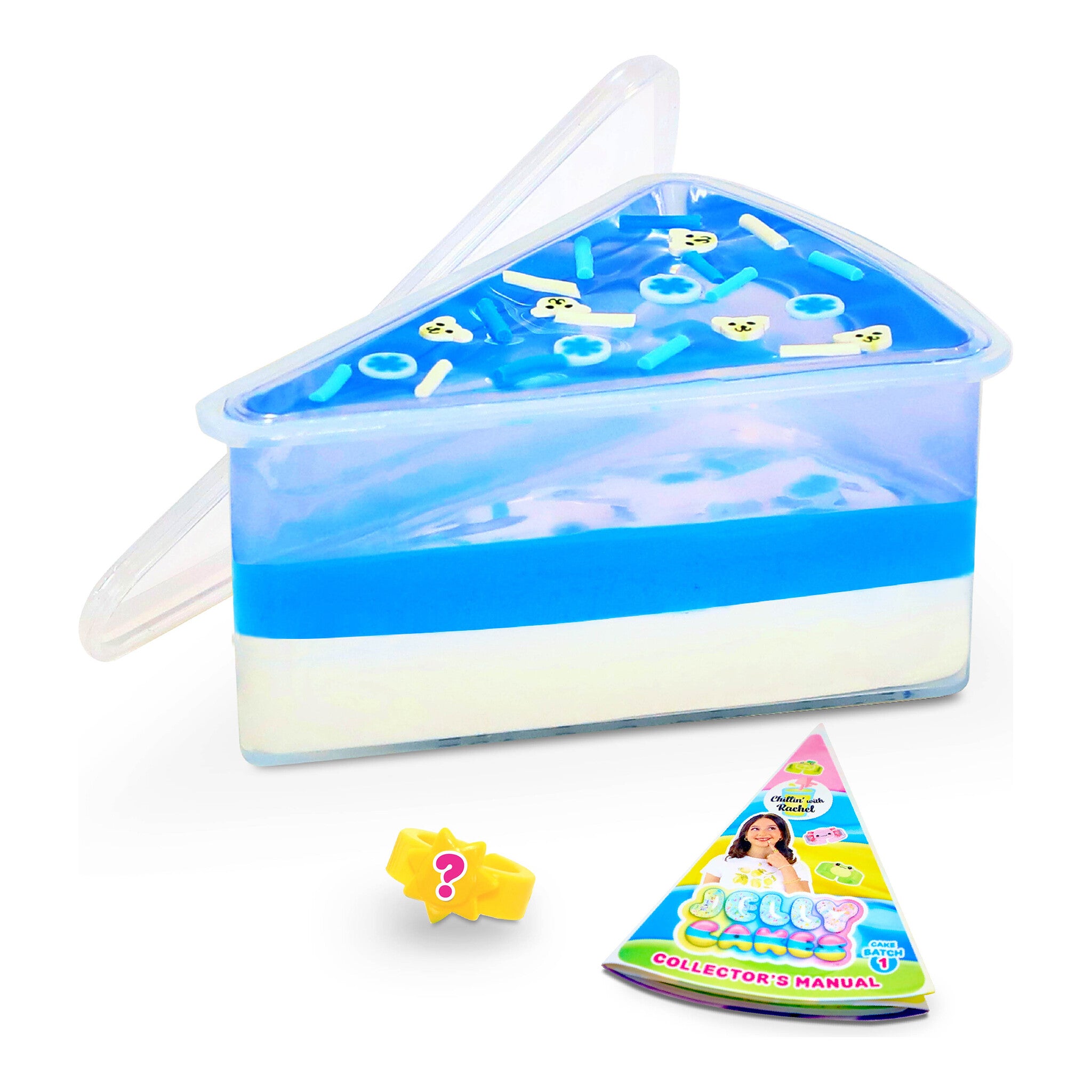 Jelly Cakes Bestie Party Pack Chillin’ With Rachel Sensory Slime Toy